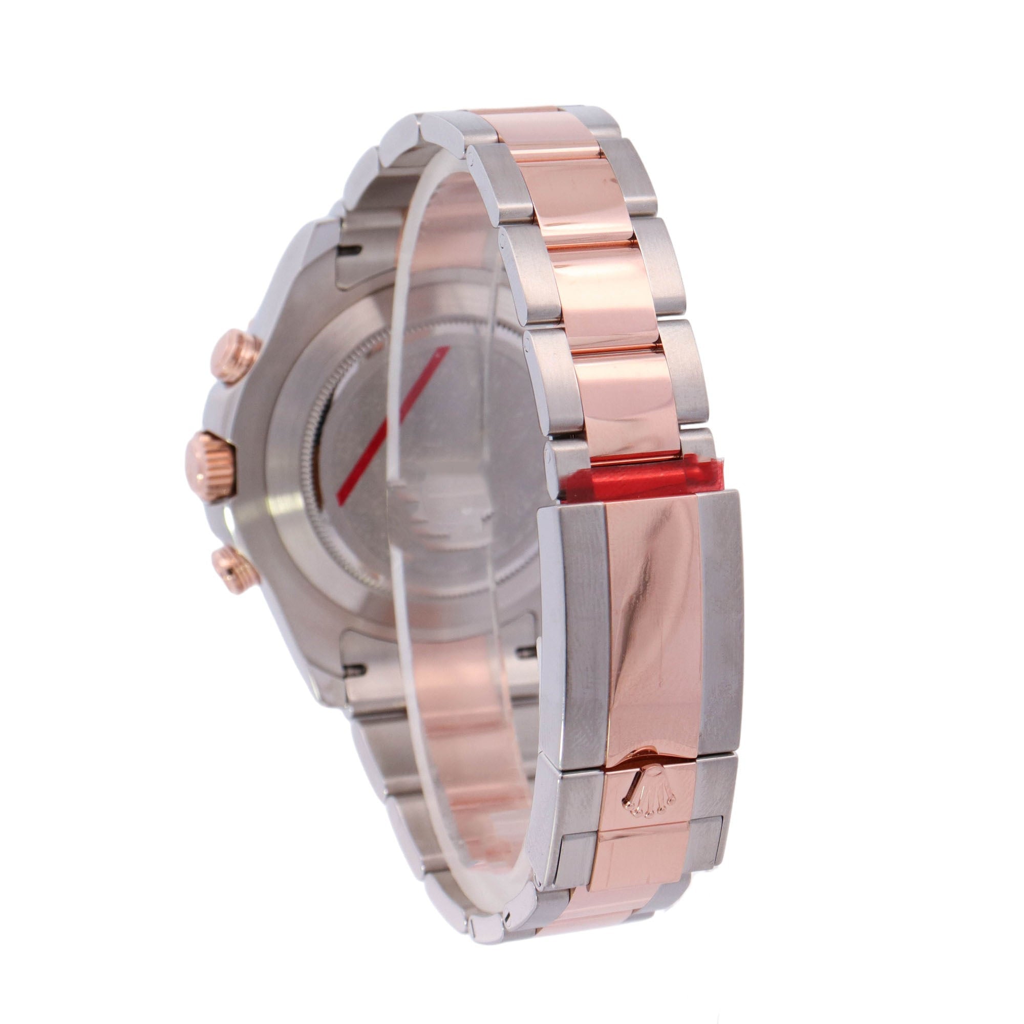 Rolex Yacht-Master II Two-Tone Stainless Steel & Rose Gold 44mm White Reference# 116681 - Happy Jewelers Fine Jewelry Lifetime Warranty