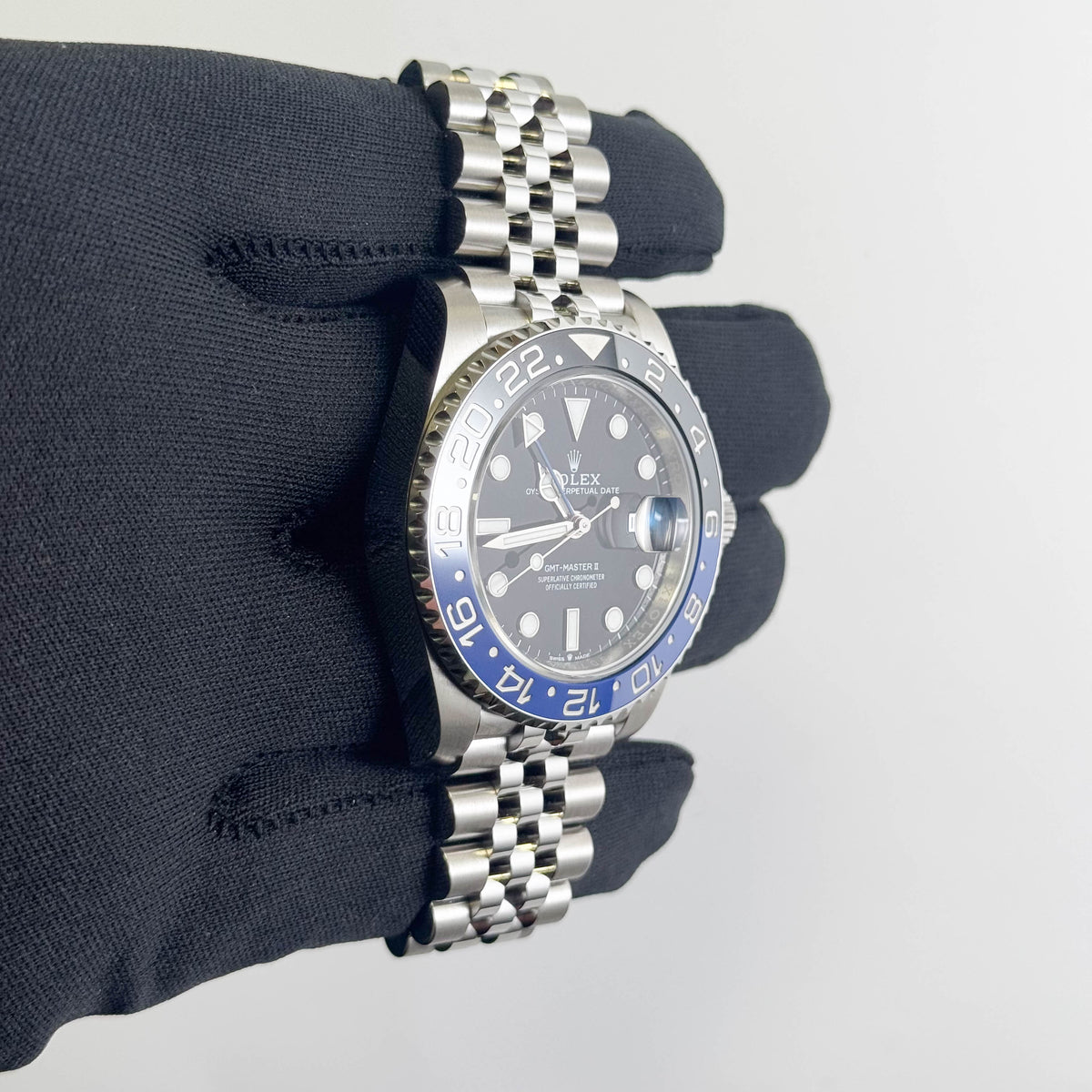 Rolex GMT-Master II "Batgirl" 40mm Black Dial Watch Ref# 126710BLNR - Happy Jewelers Fine Jewelry Lifetime Warranty