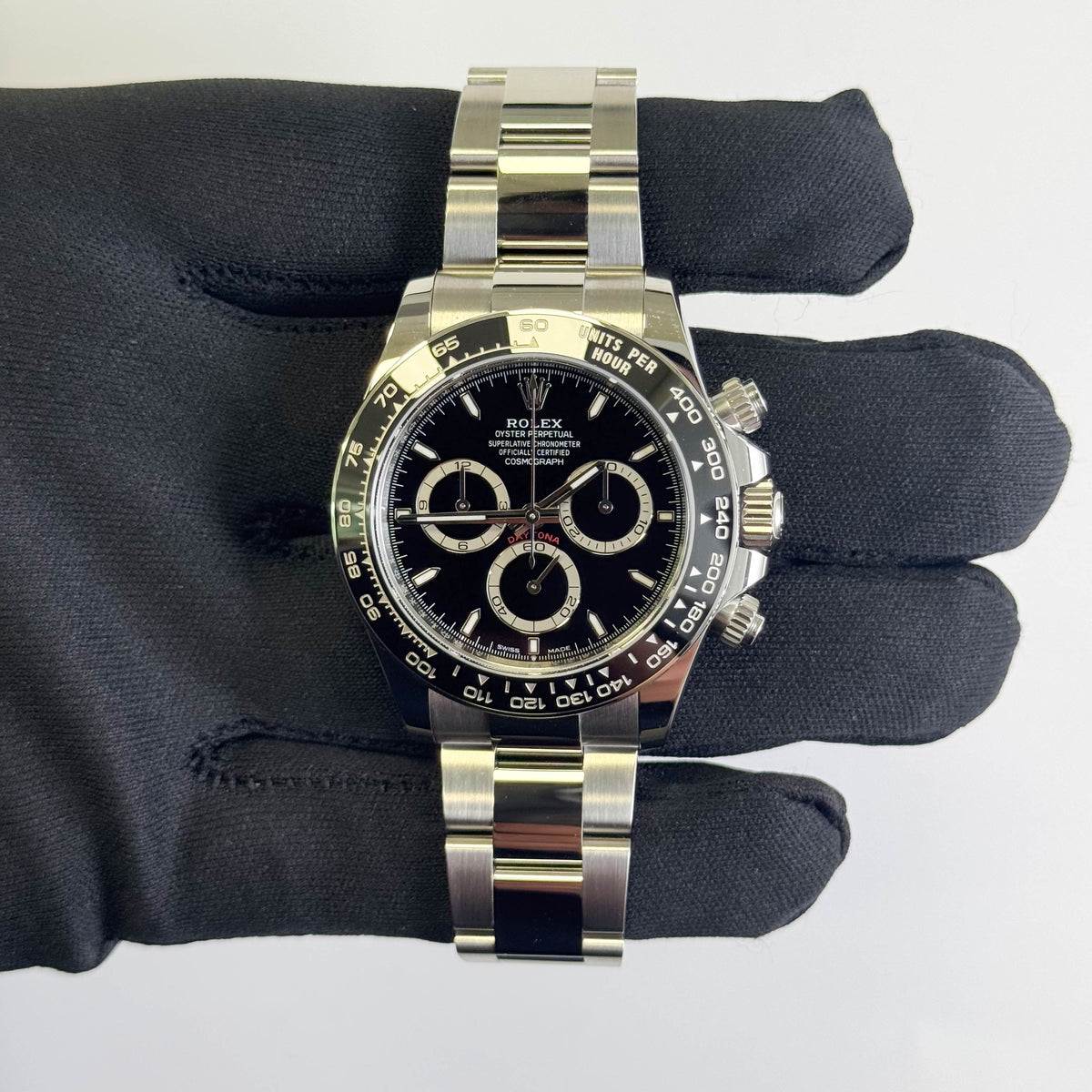 Rolex Daytona 40mm Black Dial Watch Ref# 126500LN - Happy Jewelers Fine Jewelry Lifetime Warranty