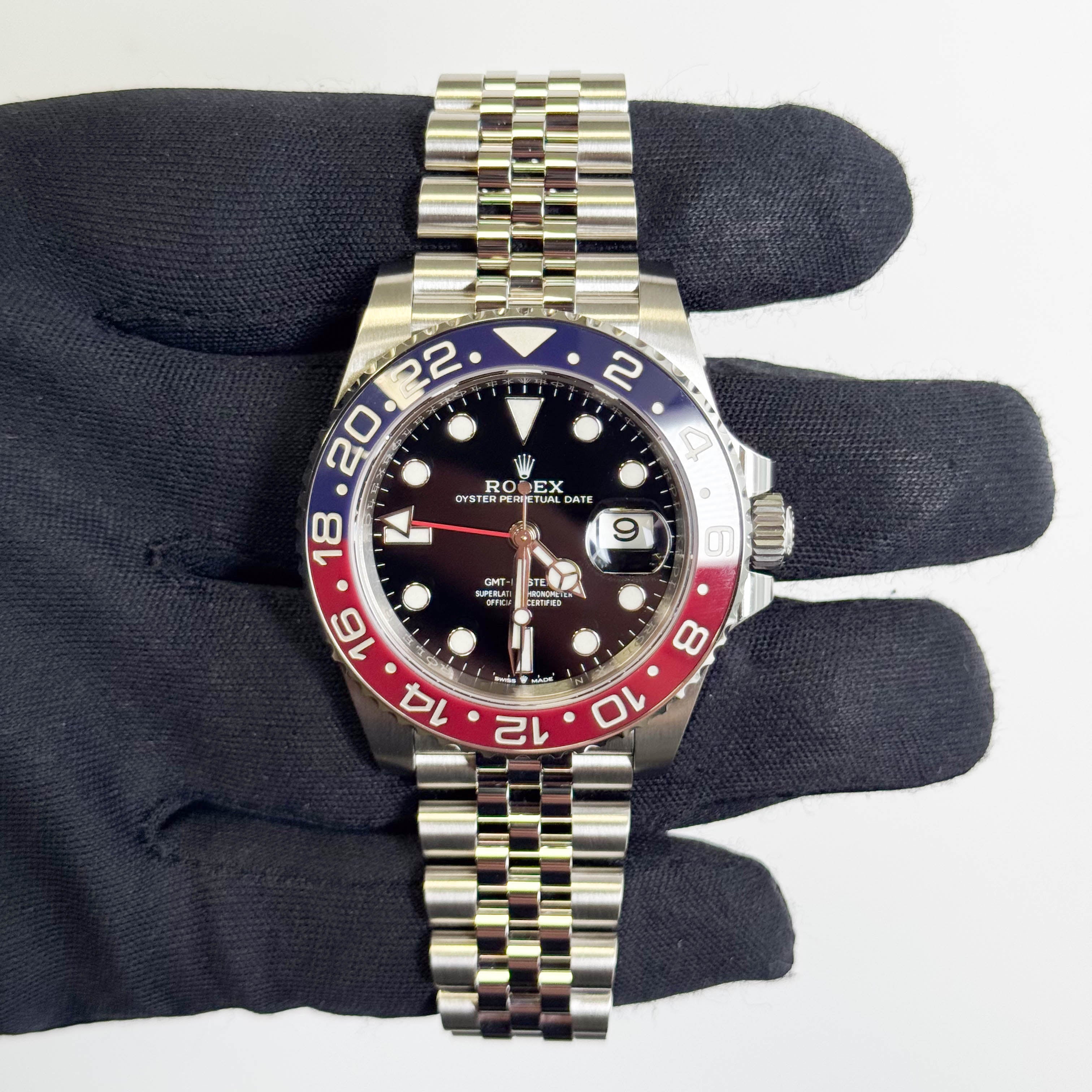 Rolex GMT Master II 40mm Black Dial Watch Ref# 126710BLRO - Happy Jewelers Fine Jewelry Lifetime Warranty