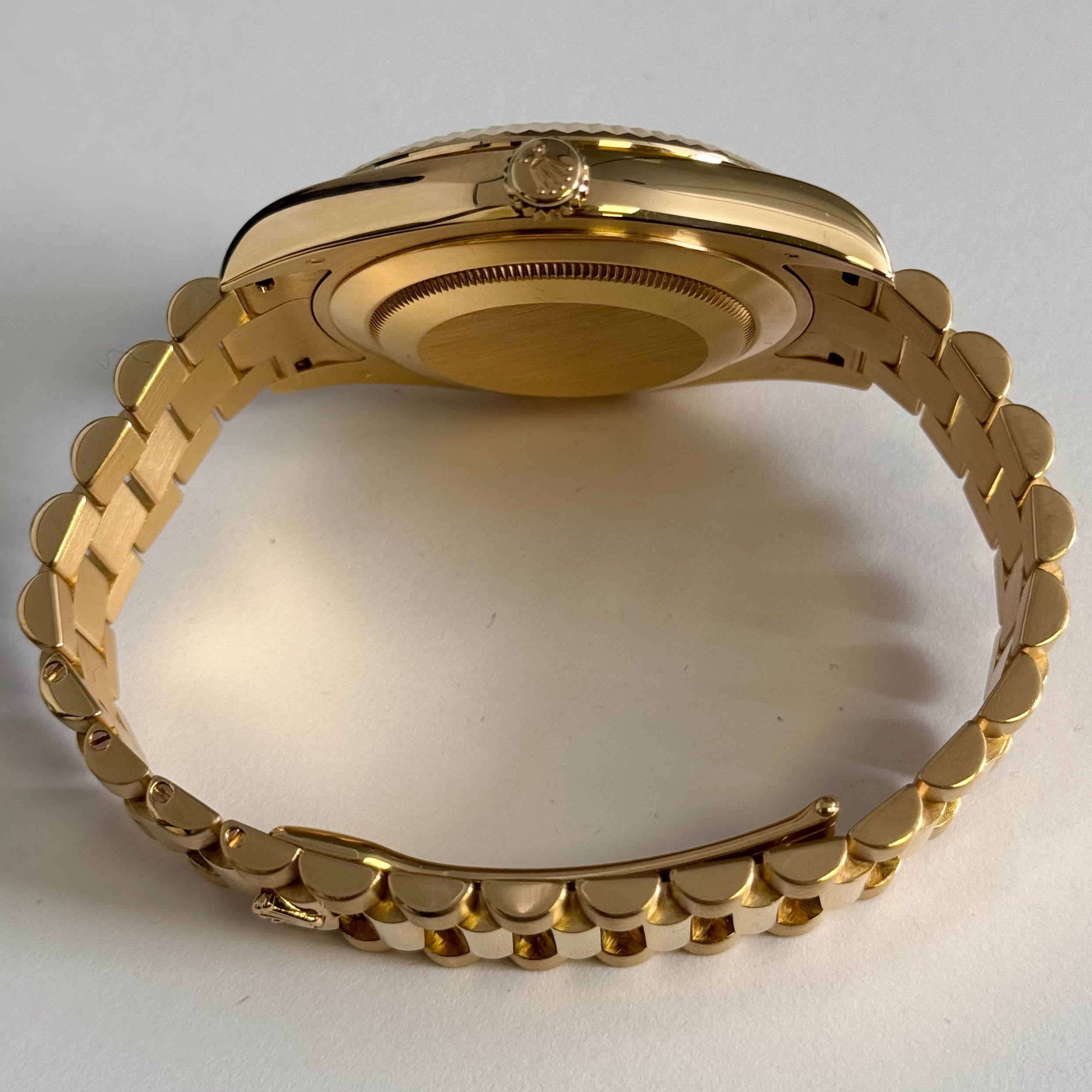 Rolex Day-Date 41mm Champagne Dial Watch Ref# 218238