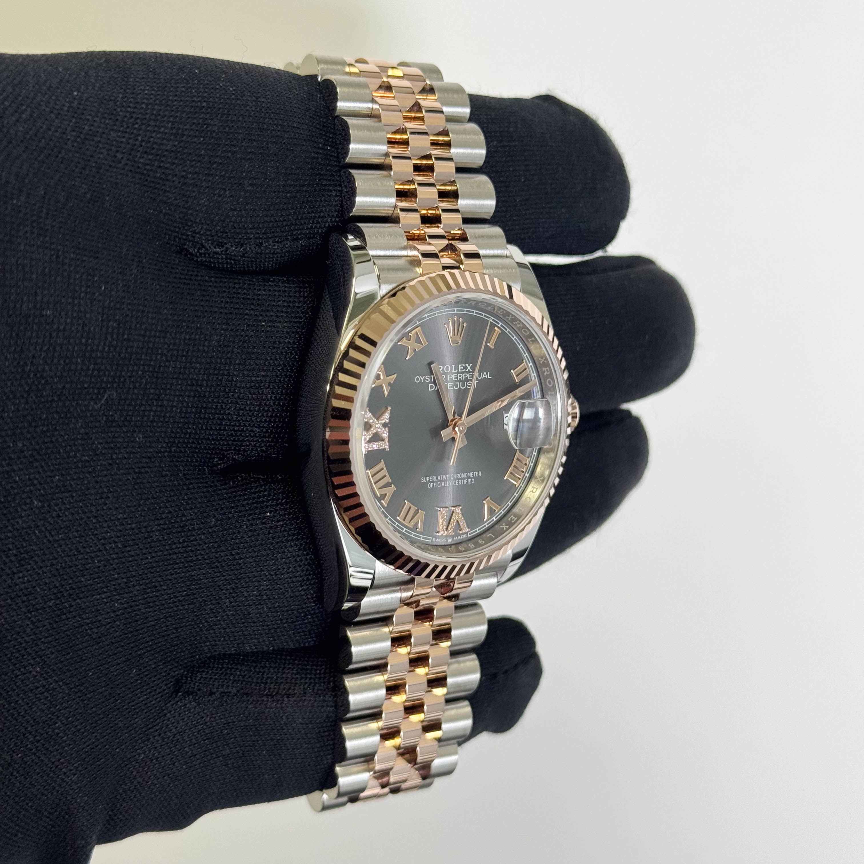 Rolex Datejust 36mm Rhodium Dial Watch Ref# 126231 - Happy Jewelers Fine Jewelry Lifetime Warranty