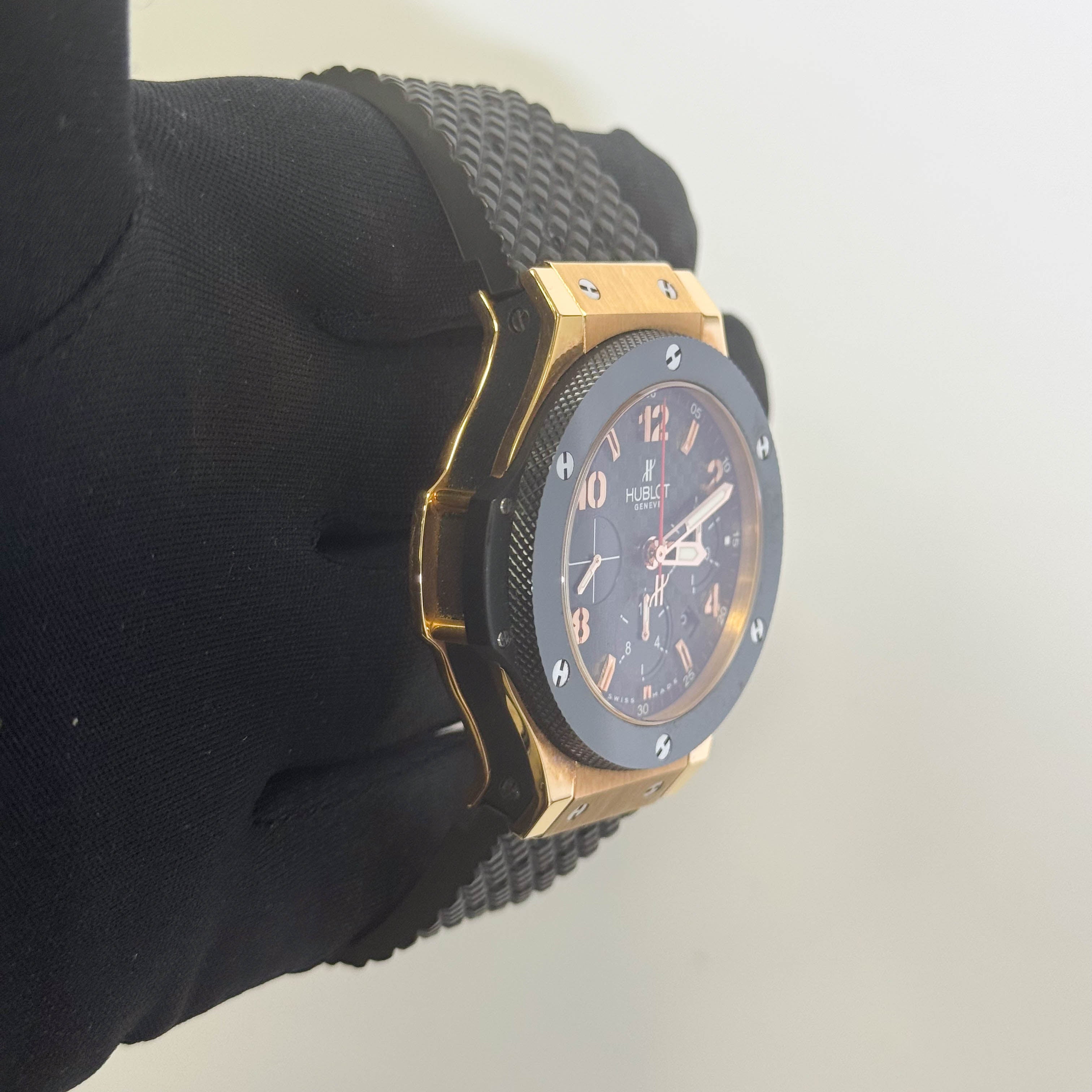 Hublot Big Bang 44mm Carbon Dial Watch Ref# 301.PB.131.RX - Happy Jewelers Fine Jewelry Lifetime Warranty