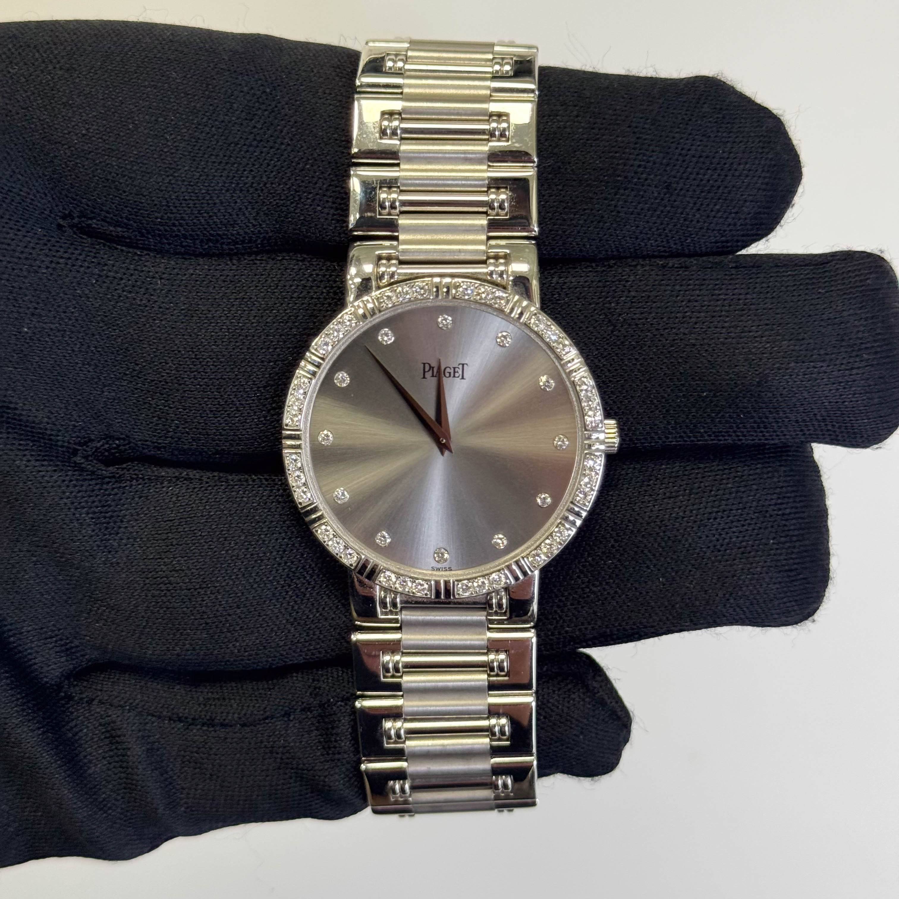 Piaget Dancer 32mm Diamond Dial Watch Ref# 84024 N K 81