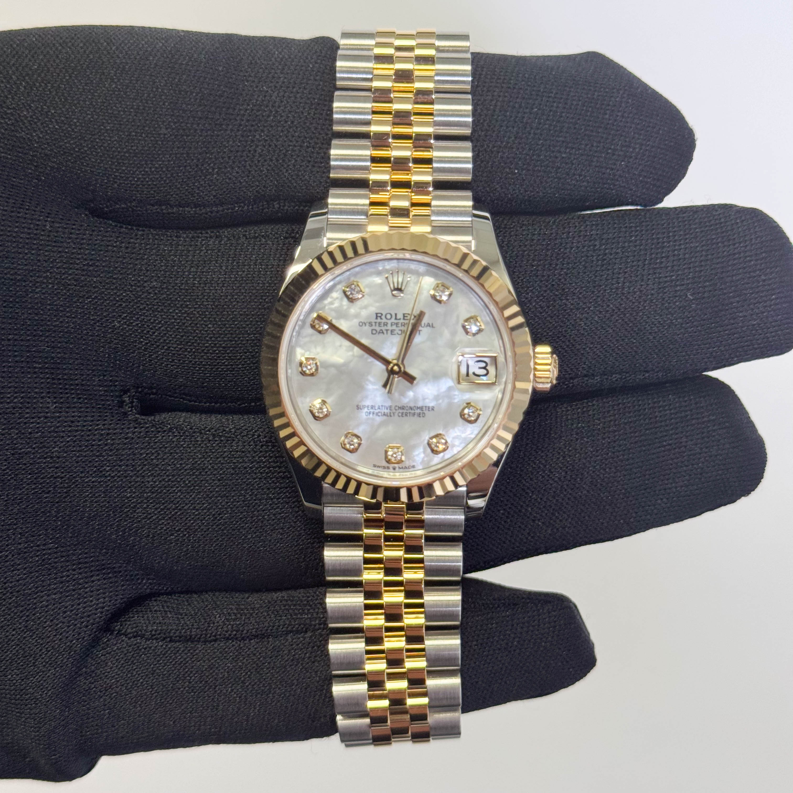 Rolex Datejust 31mm MOP Dial Watch Ref# 278273