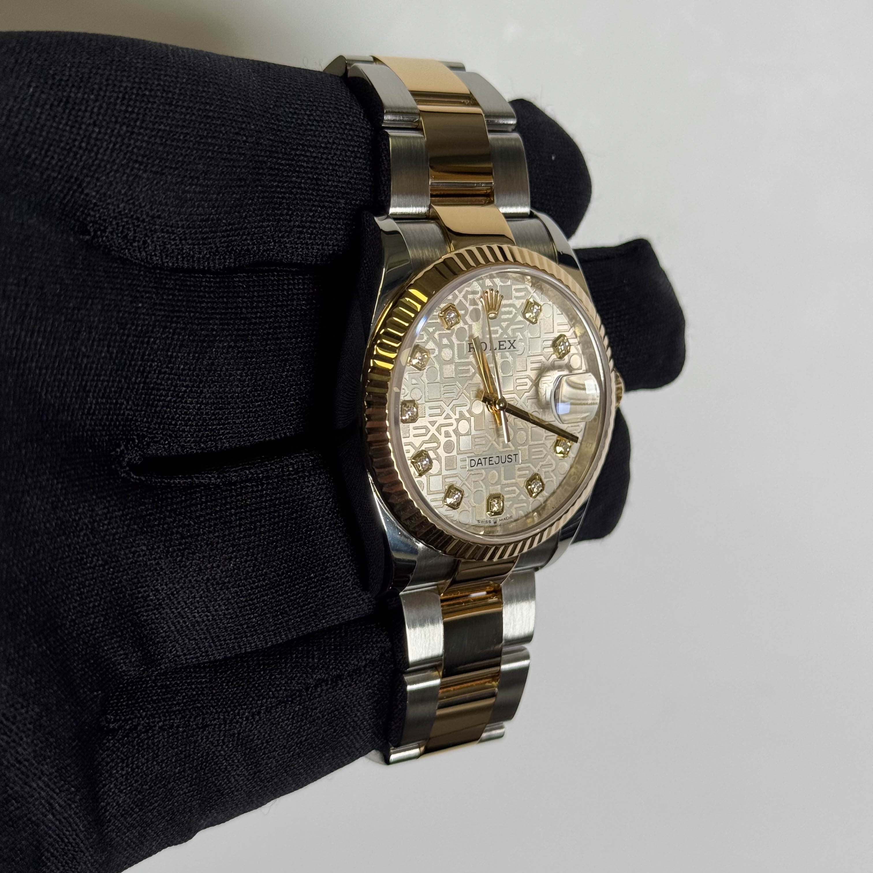 Rolex Datejust 36mm Silver Dial Watch Ref# 126233