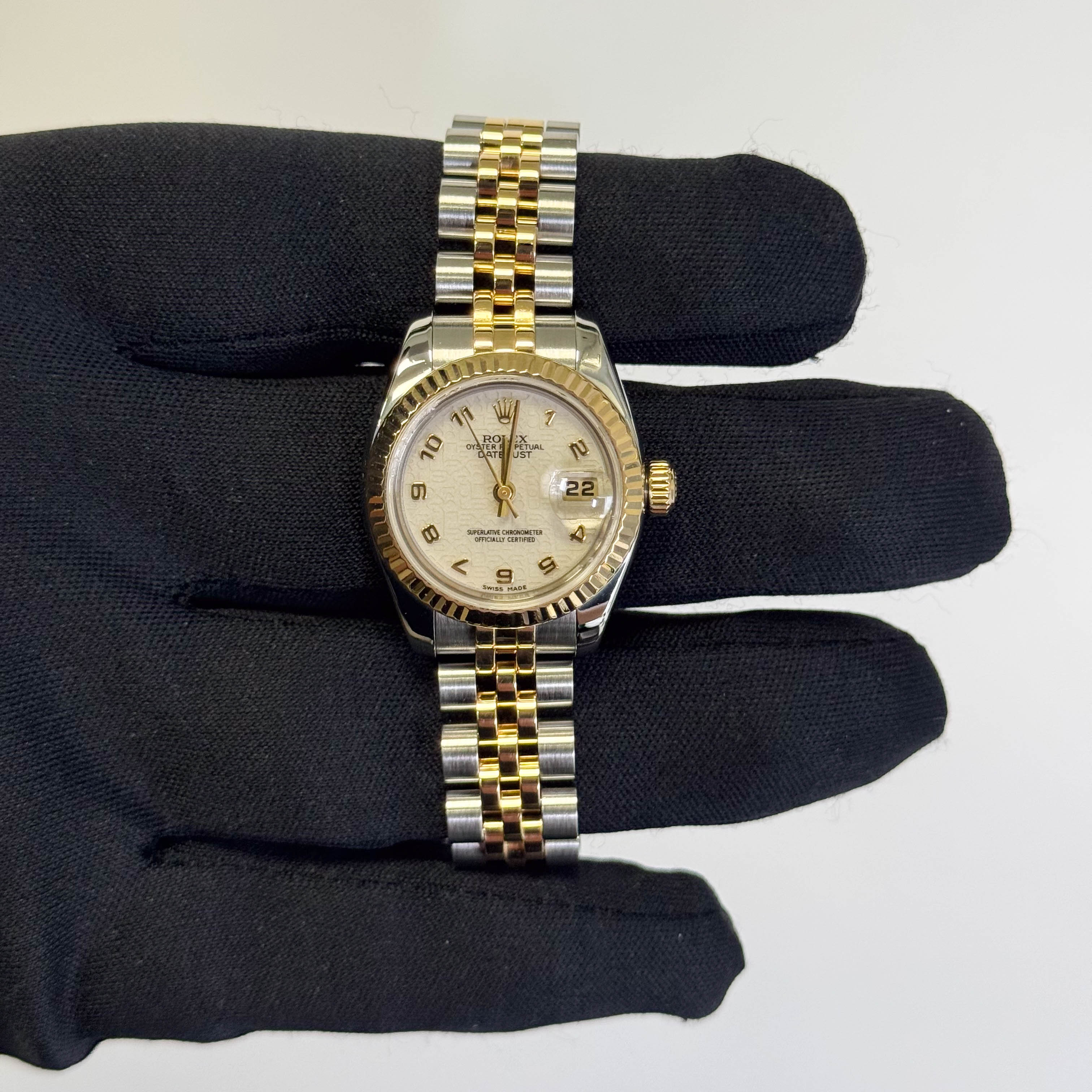 Rolex Datejust 26mm White Dial Watch Ref# 179173 - Happy Jewelers Fine Jewelry Lifetime Warranty