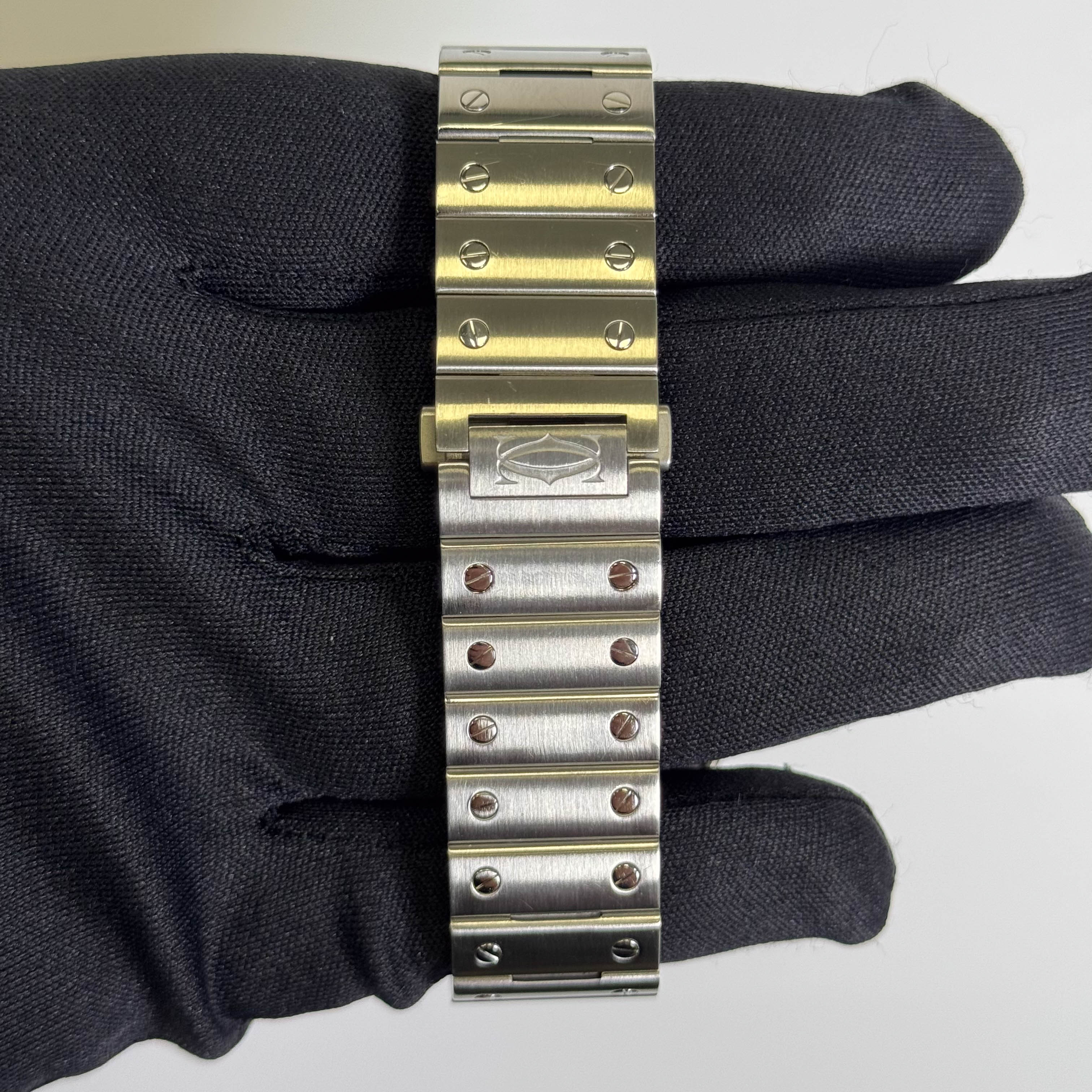 Cartier Santos 40mm White Dial Watch Ref# WSSA0018