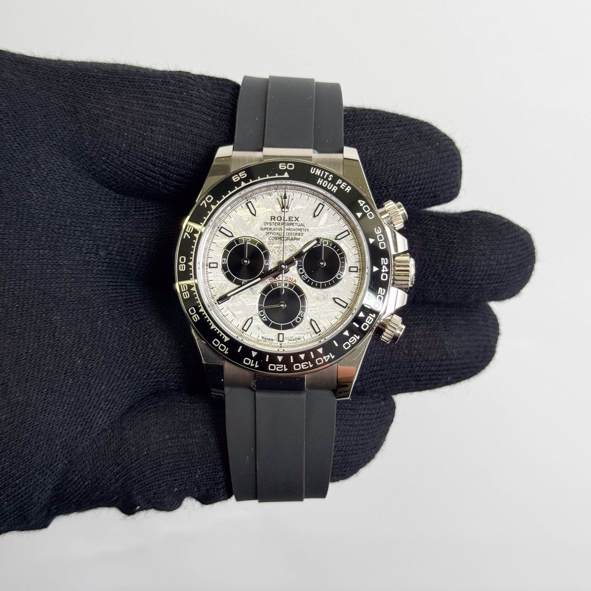 Rolex Daytona 40mm Meteorite Dial Watch Ref# 126519LN