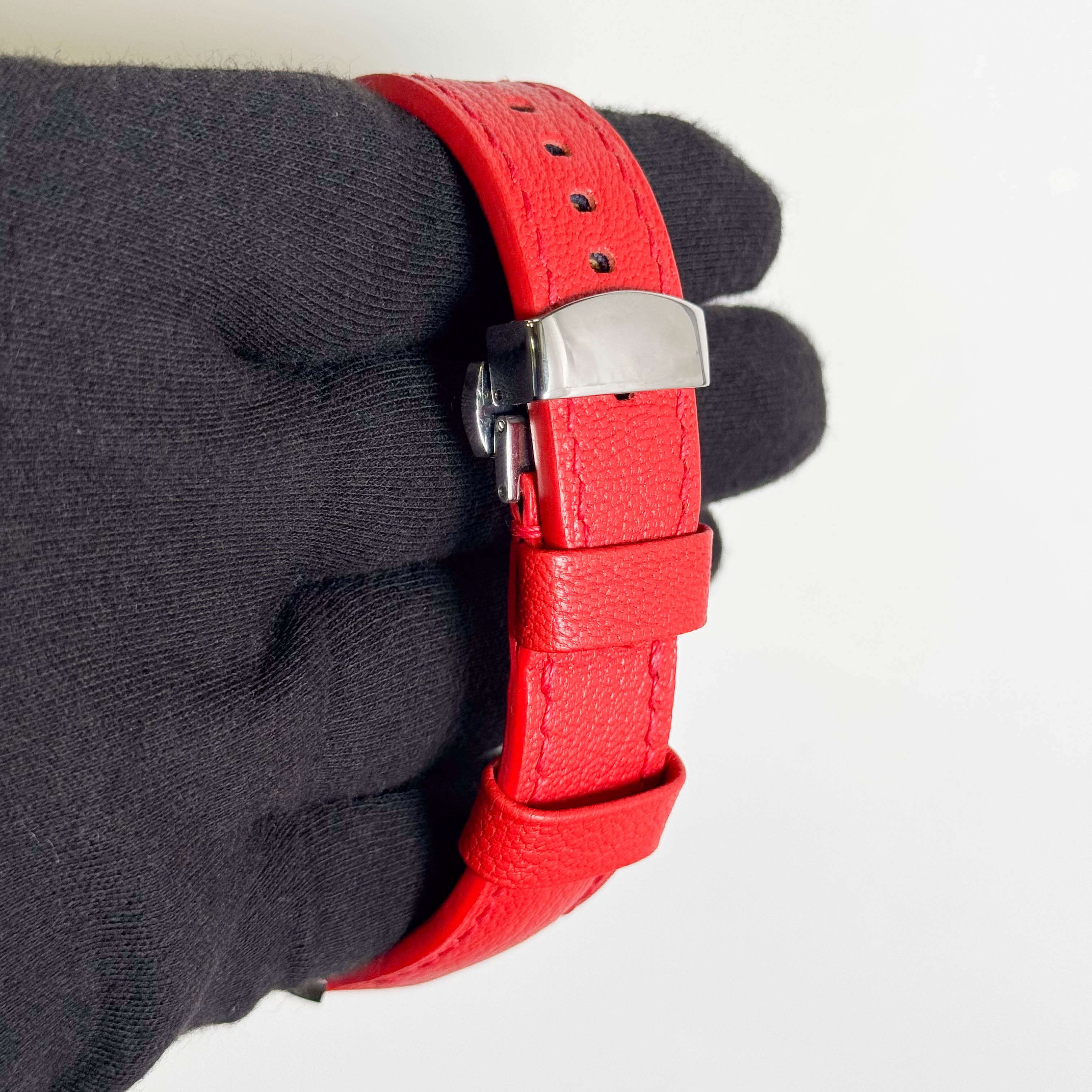 M.A.D.1 Editions 42mm Red Dial Watch Ref# M.A.D.1 Red
