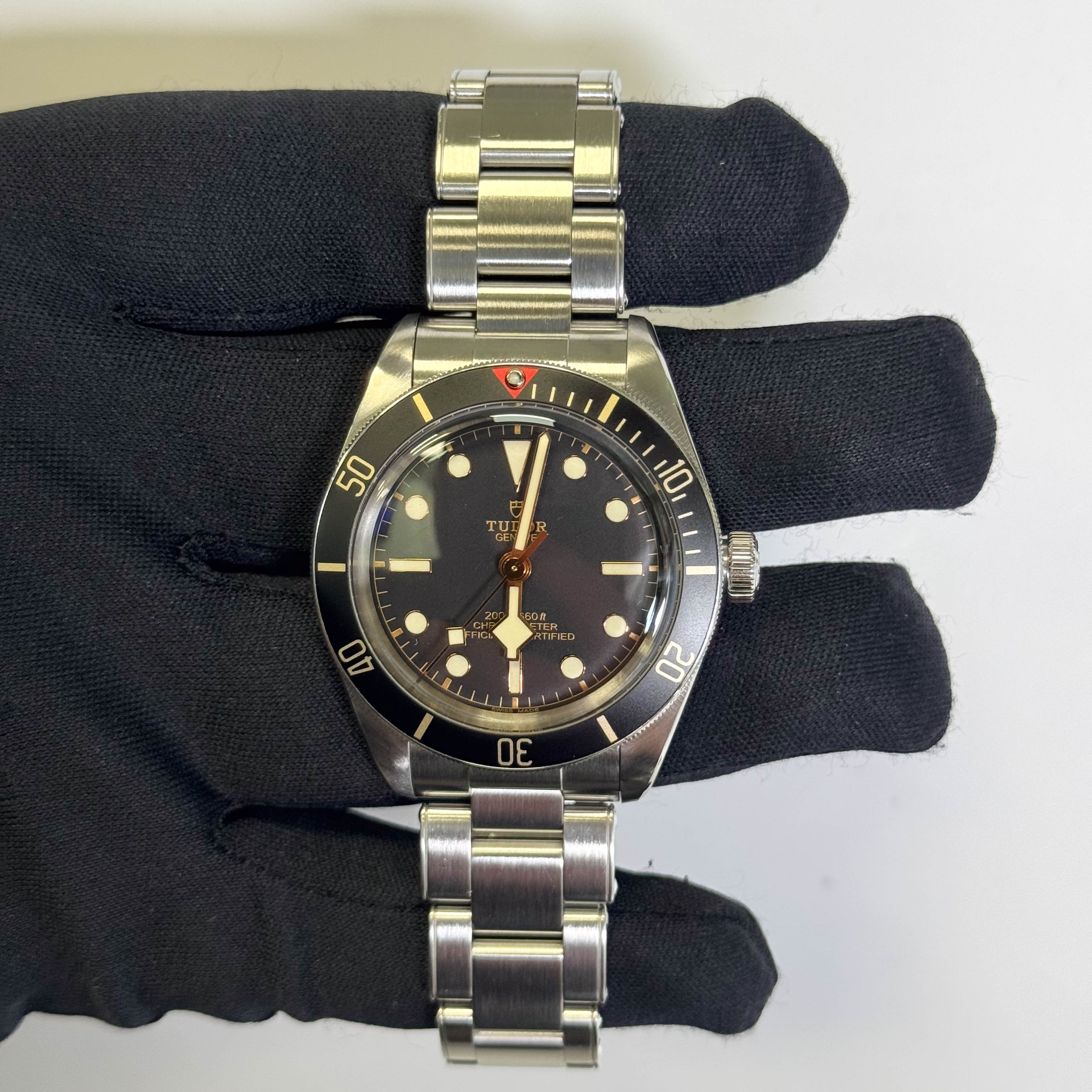 Tudor Black Bay 39mm Black Dial Watch Ref# 79030N
