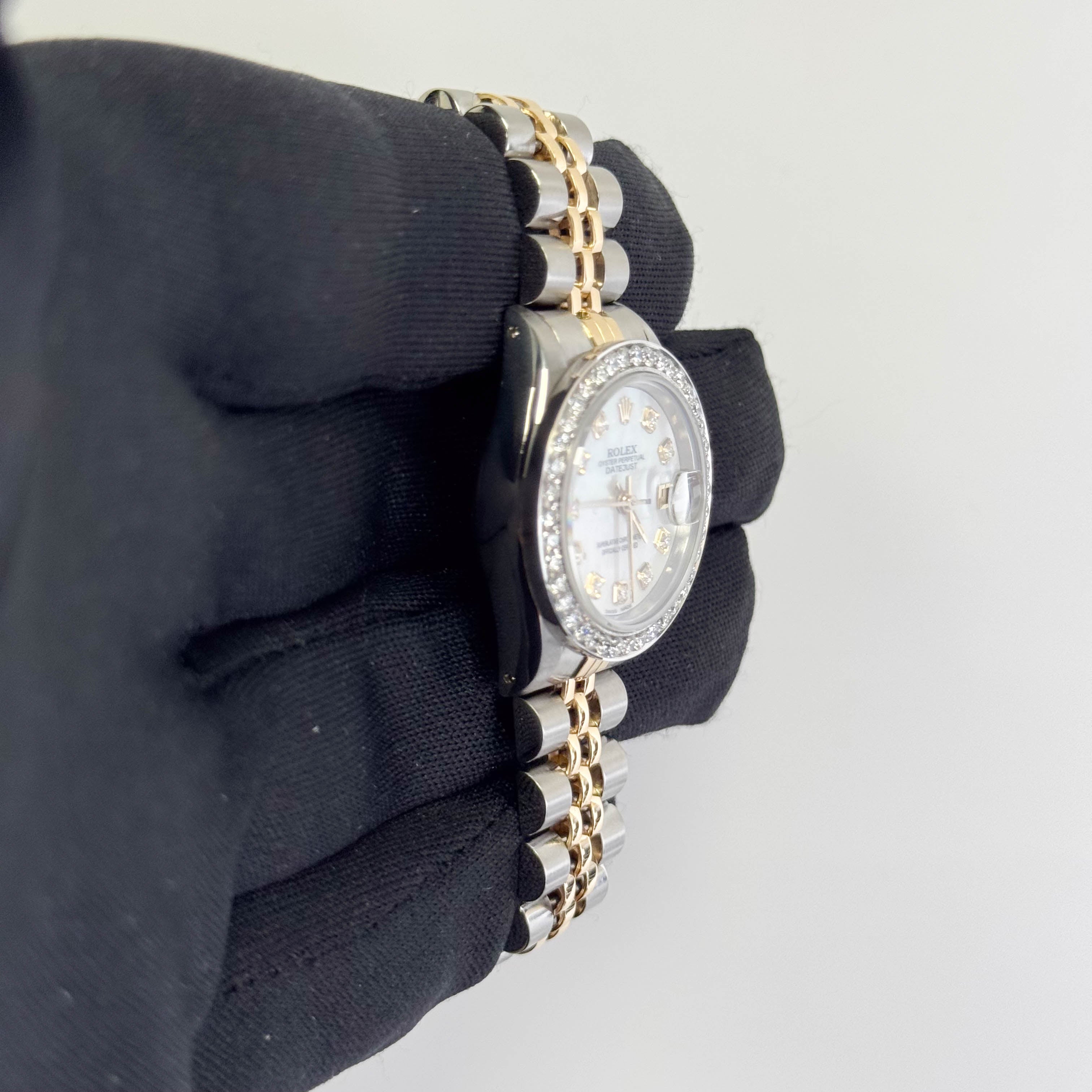 Rolex Datejust 26mm MOP Dial Watch Ref# 69173