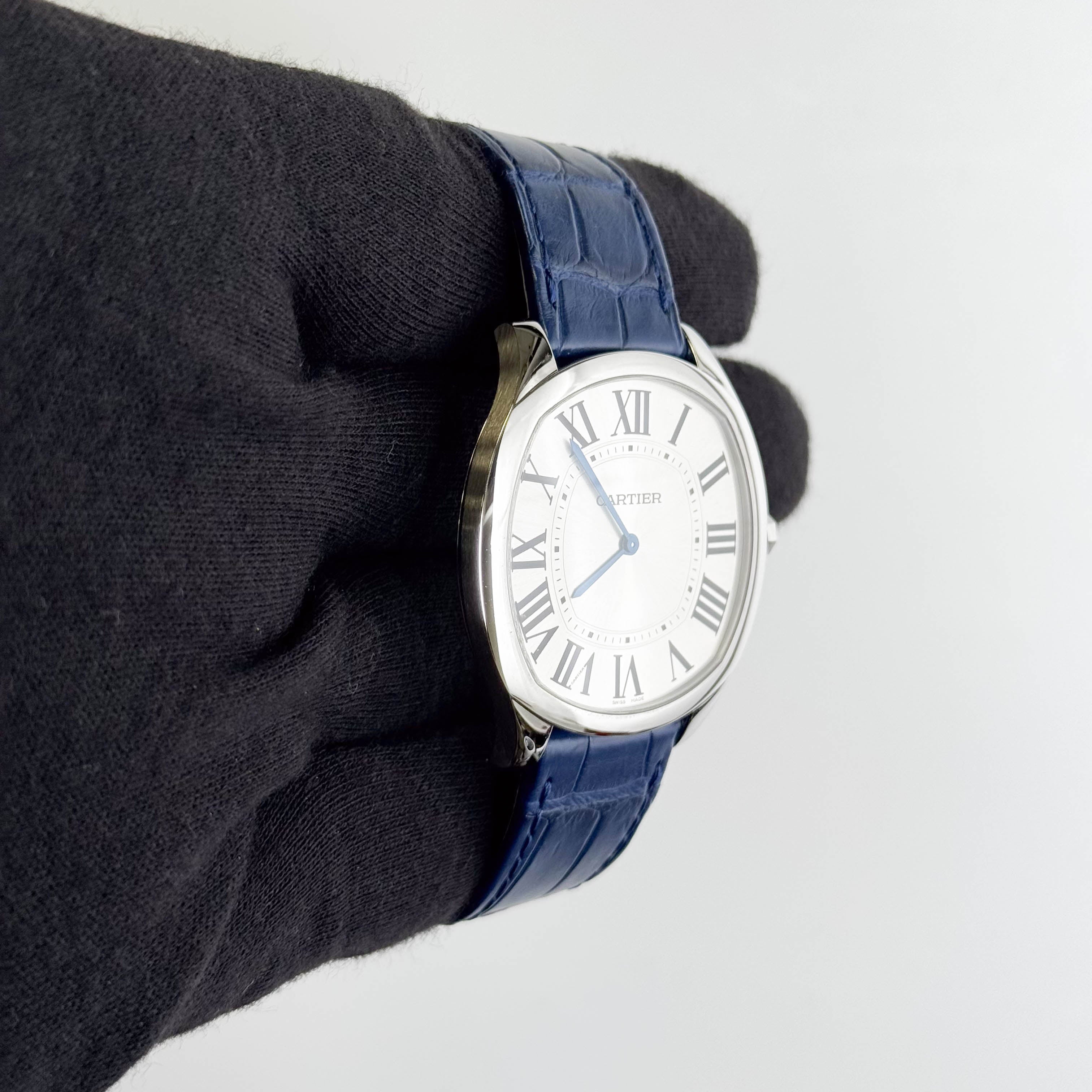 Cartier Drive 39mm Ivory Dial Watch Ref# WSNM0011
