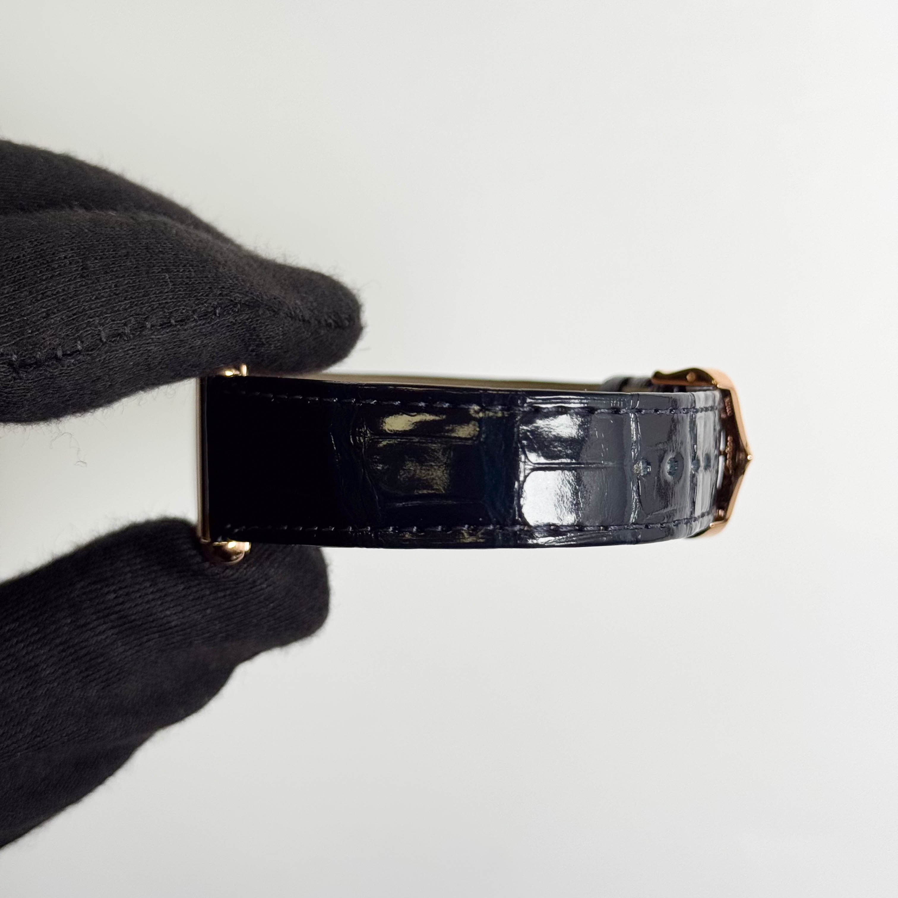 Cartier Tank Louis 33.7x25.5mm Three Gold Dial Watch Ref# WGTA0176