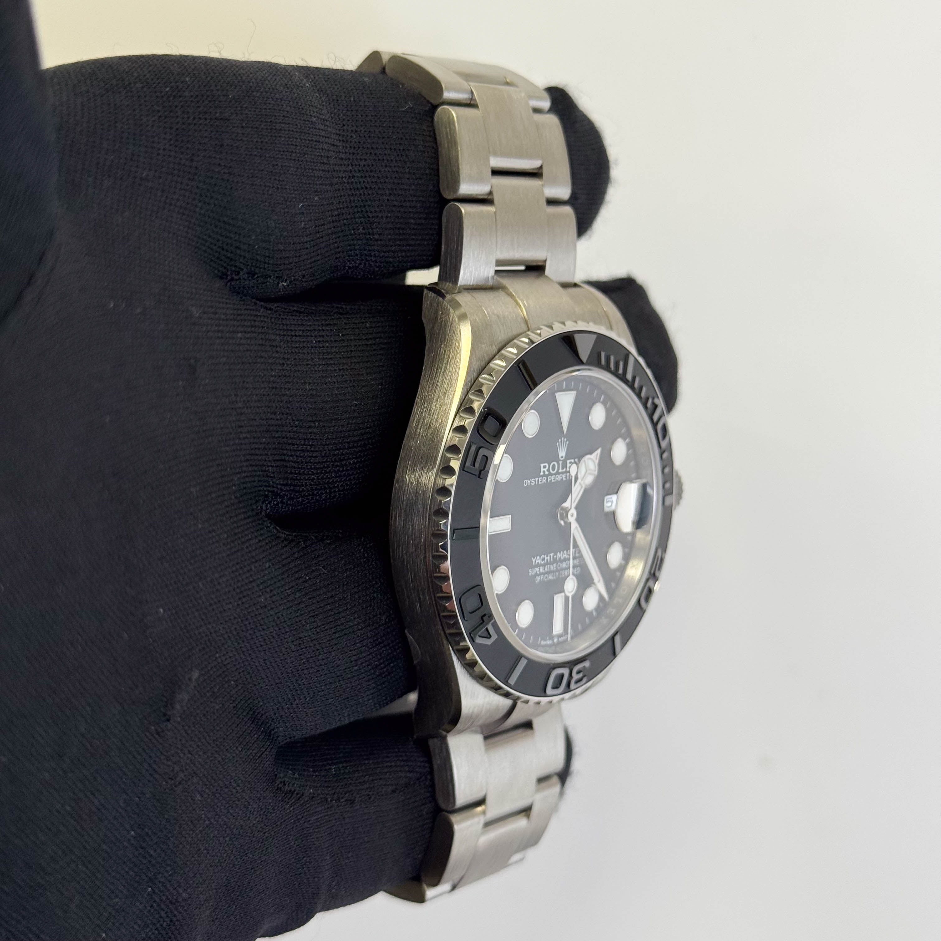 Rolex Yacht-Master 42mm Black Dial Watch Ref# 226627