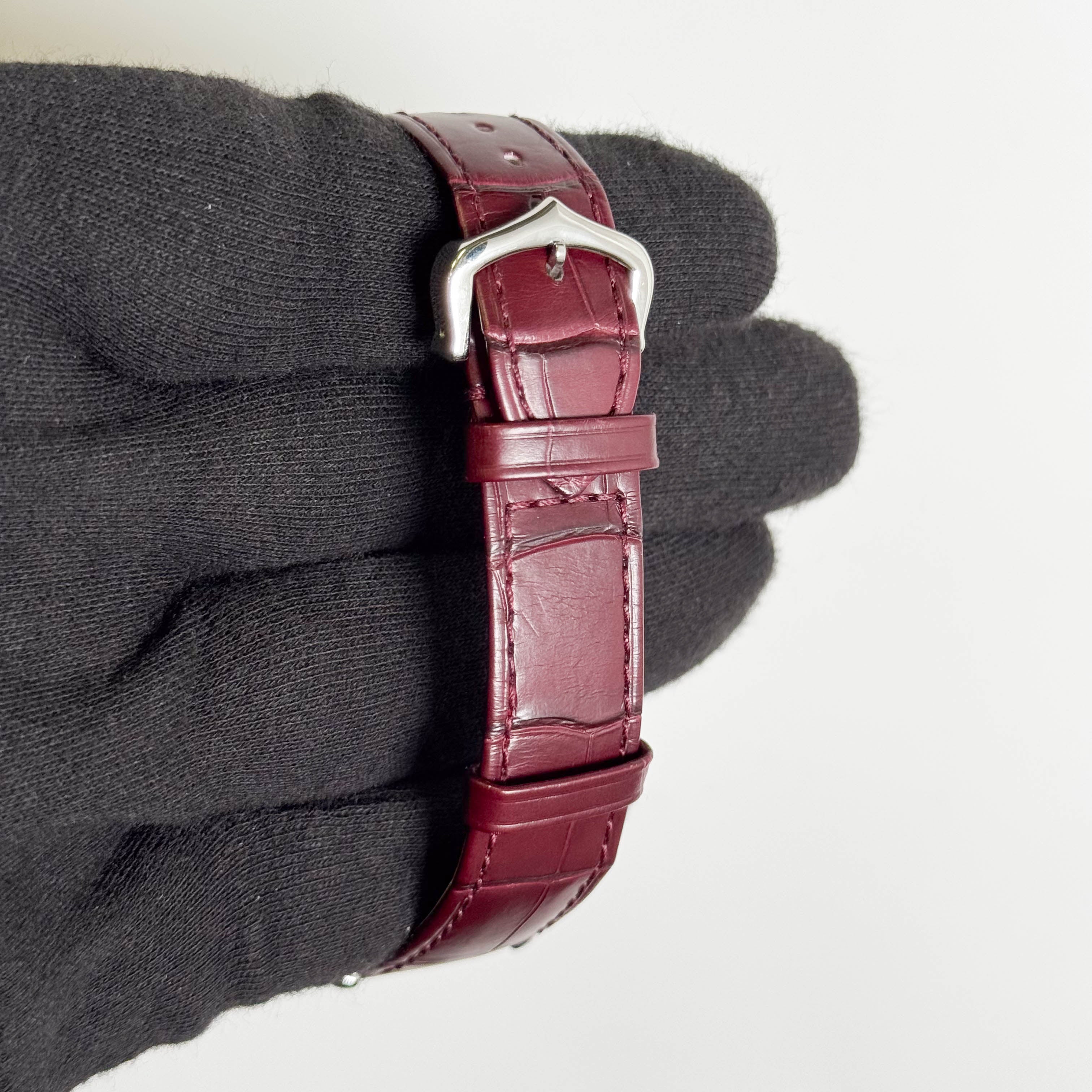 Cartier Tank Must 34x26mm Red Dial Watch Ref# WSTA0054