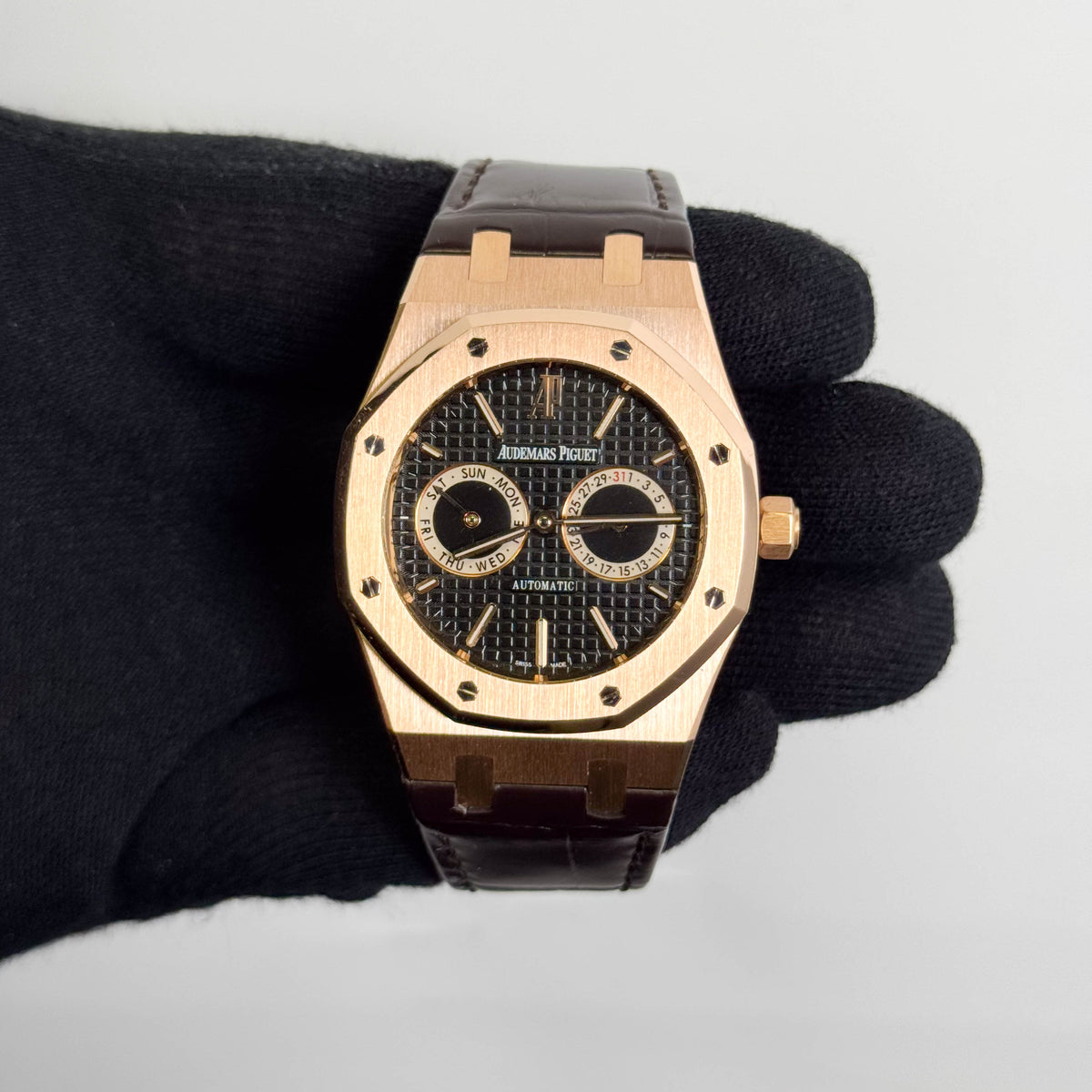 Audemars Piguet Royal Oak 39mm Black Dial Watch Ref# 26330OR.OO.D088CR.01