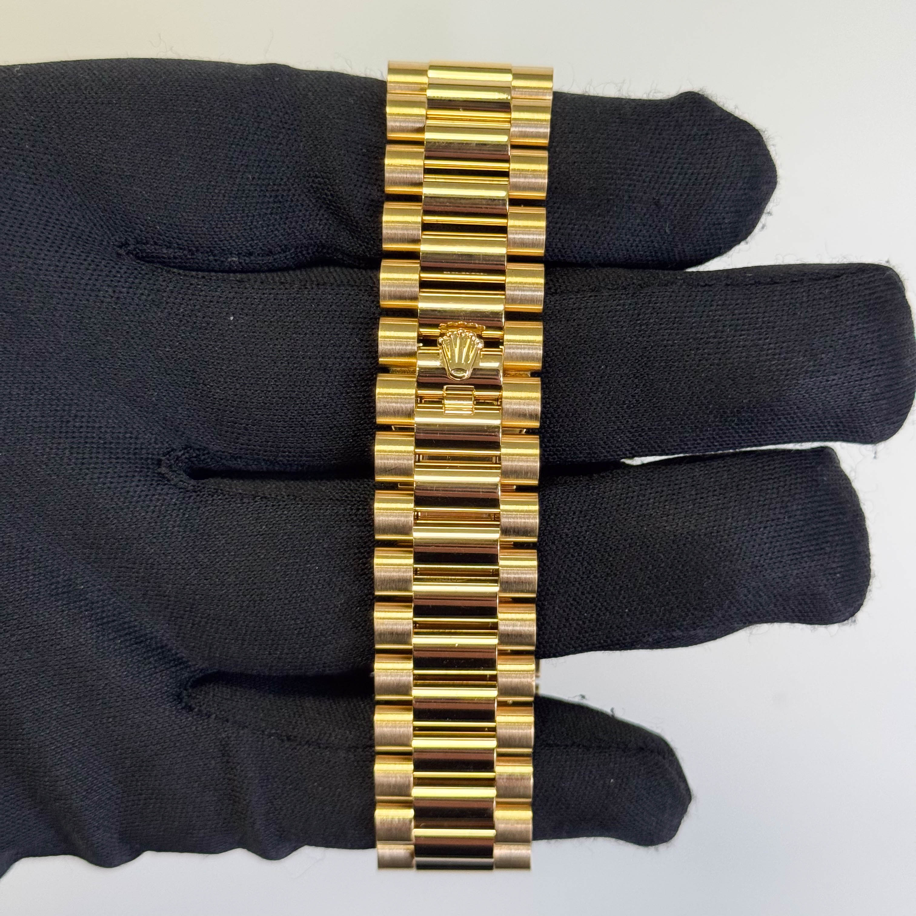 Rolex Day-Date 40mm Black Dial Watch Ref# 228238