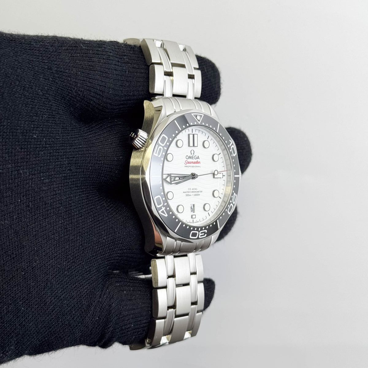 Omega Seamaster 42mm White Dial Ref# 210.30.42.20.04.001