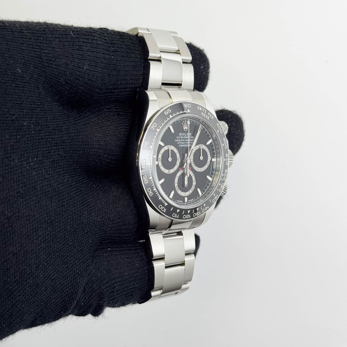 Rolex Daytona 40mm Black Dial Watch Ref# 126500LN