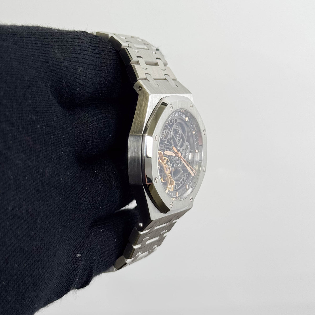 Audemars Piguet Royal Oak 41mm Skeleton Dial Watch Ref# 15407ST.OO.1220ST.01