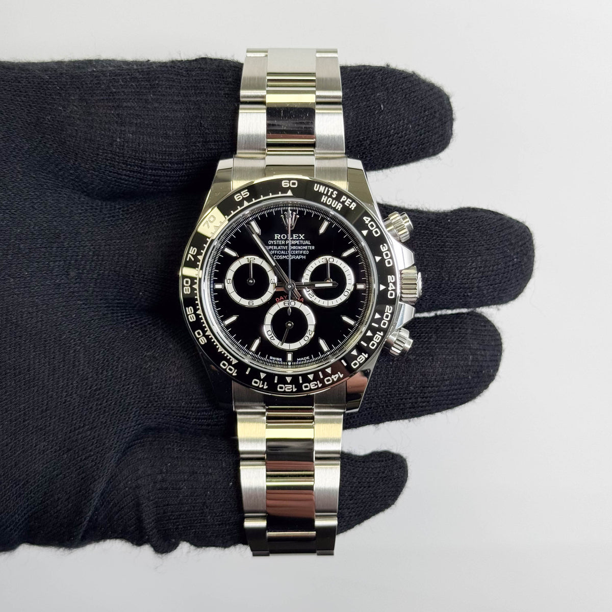 Rolex Daytona 40mm Black Dial Watch Ref# 126500LN