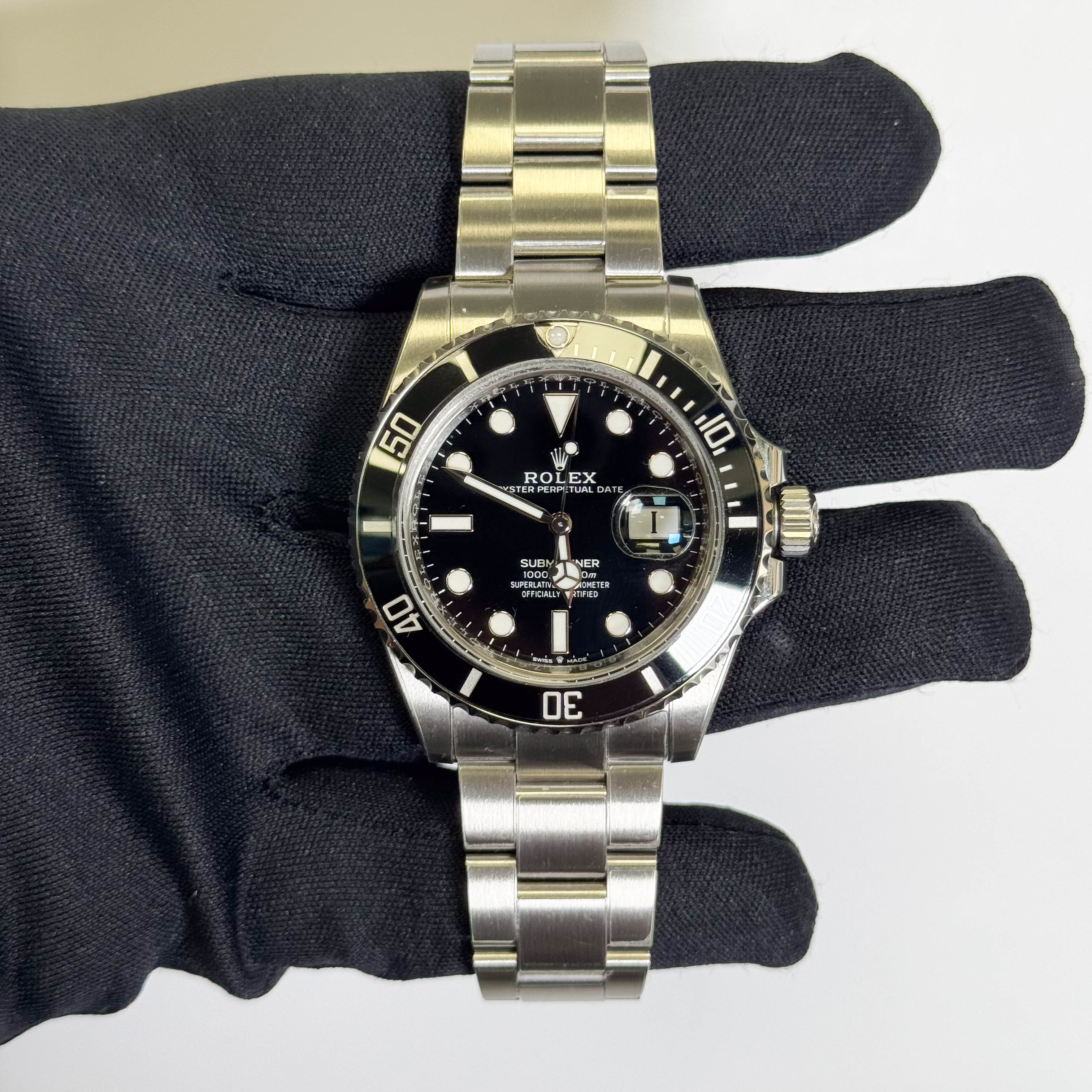 Rolex Submariner 41mm Black Dial Watch Ref# 126610LN - Happy Jewelers Fine Jewelry Lifetime Warranty