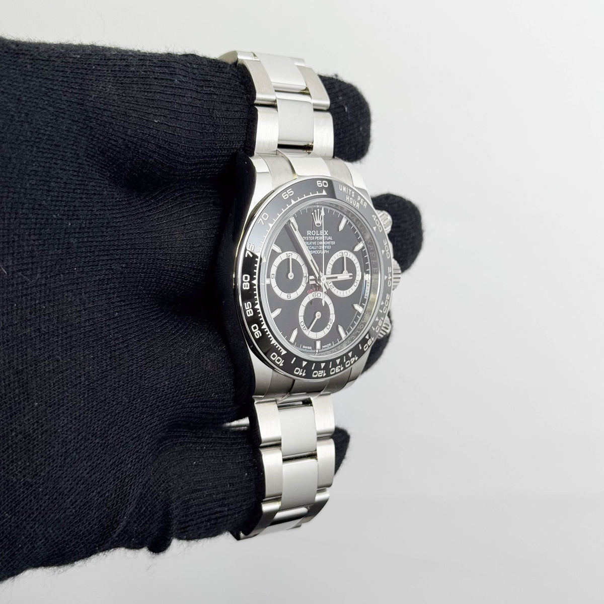 Rolex Daytona 40mm Black Dial Watch Ref# 126500LN