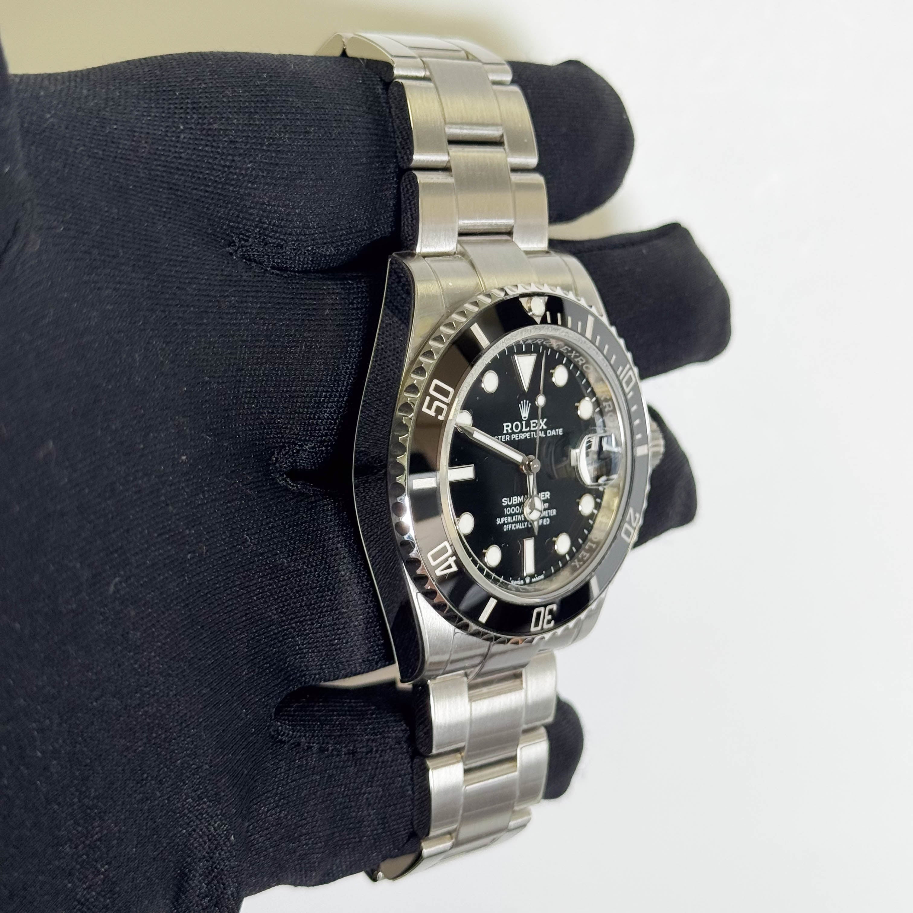 Rolex Submariner 41mm Black Dial Watch Ref# 126610LN - Happy Jewelers Fine Jewelry Lifetime Warranty