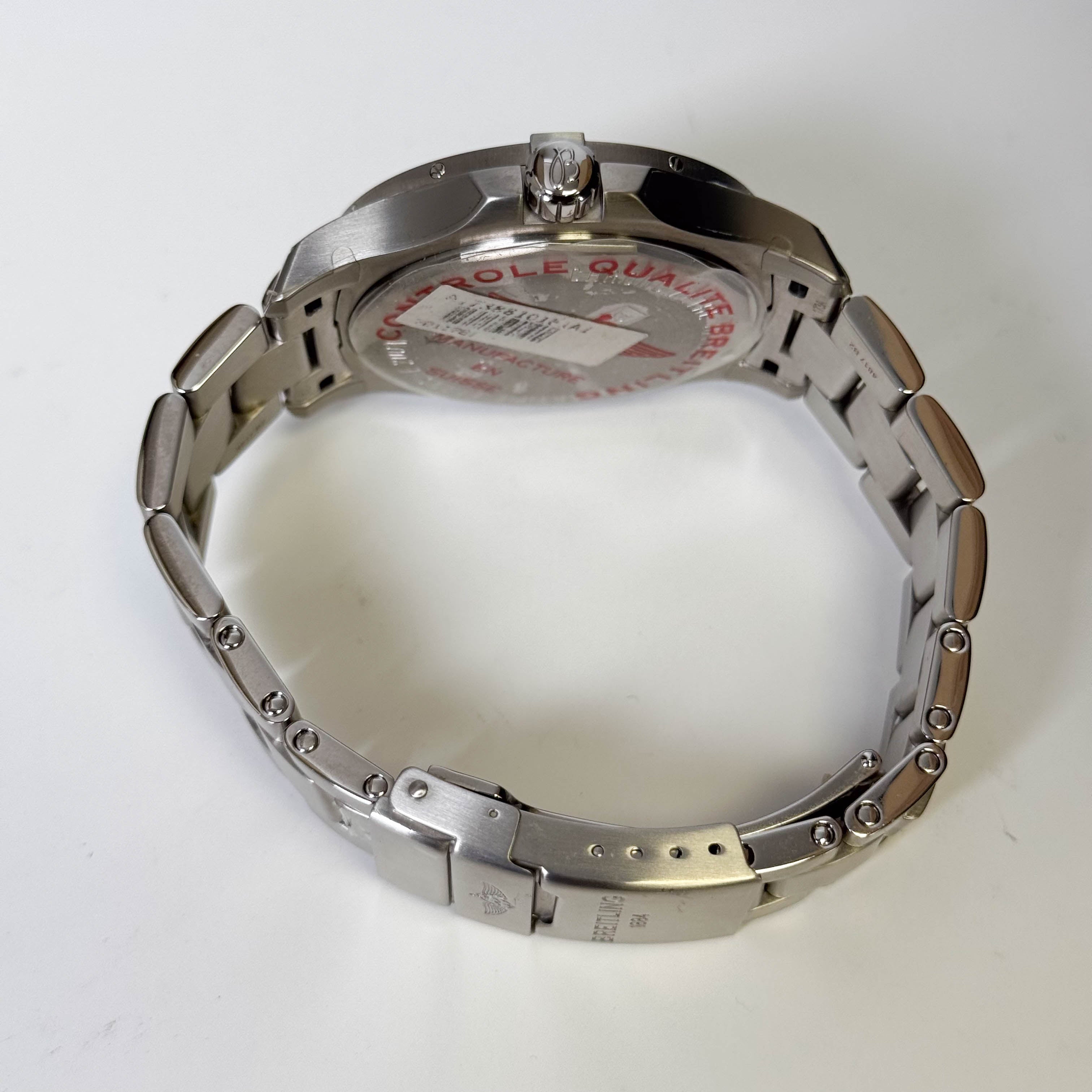 Breitling Colt 44mm Black Dial Watch Ref# A17388