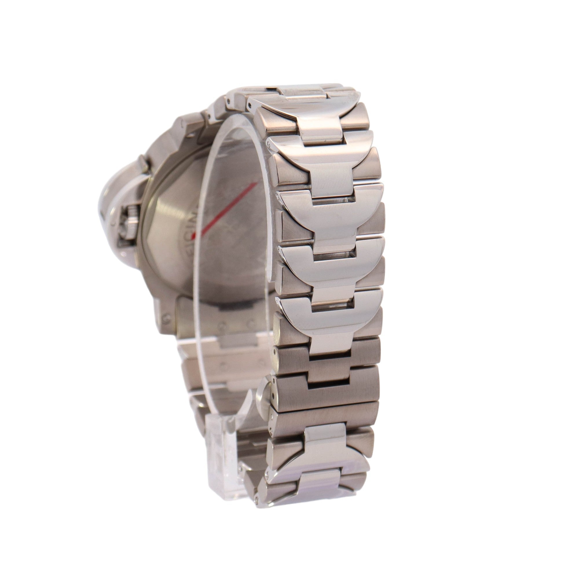 Panerai Luminor Power Reserve Stainless Steel & Titanium 44mm Black Arabic & Stick Dial Watch Reference #: PAM00171 - Happy Jewelers Fine Jewelry Lifetime Warranty