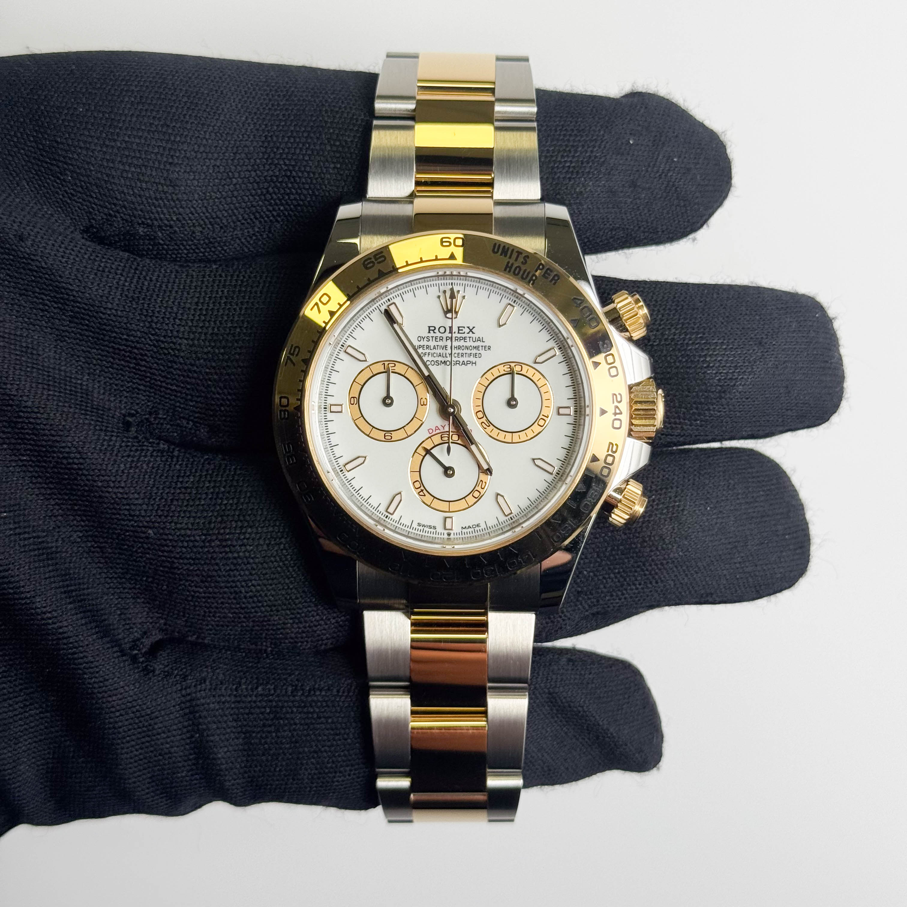 Rolex Daytona 40mm White Dial Watch Ref # 126503 - Happy Jewelers Fine Jewelry Lifetime Warranty