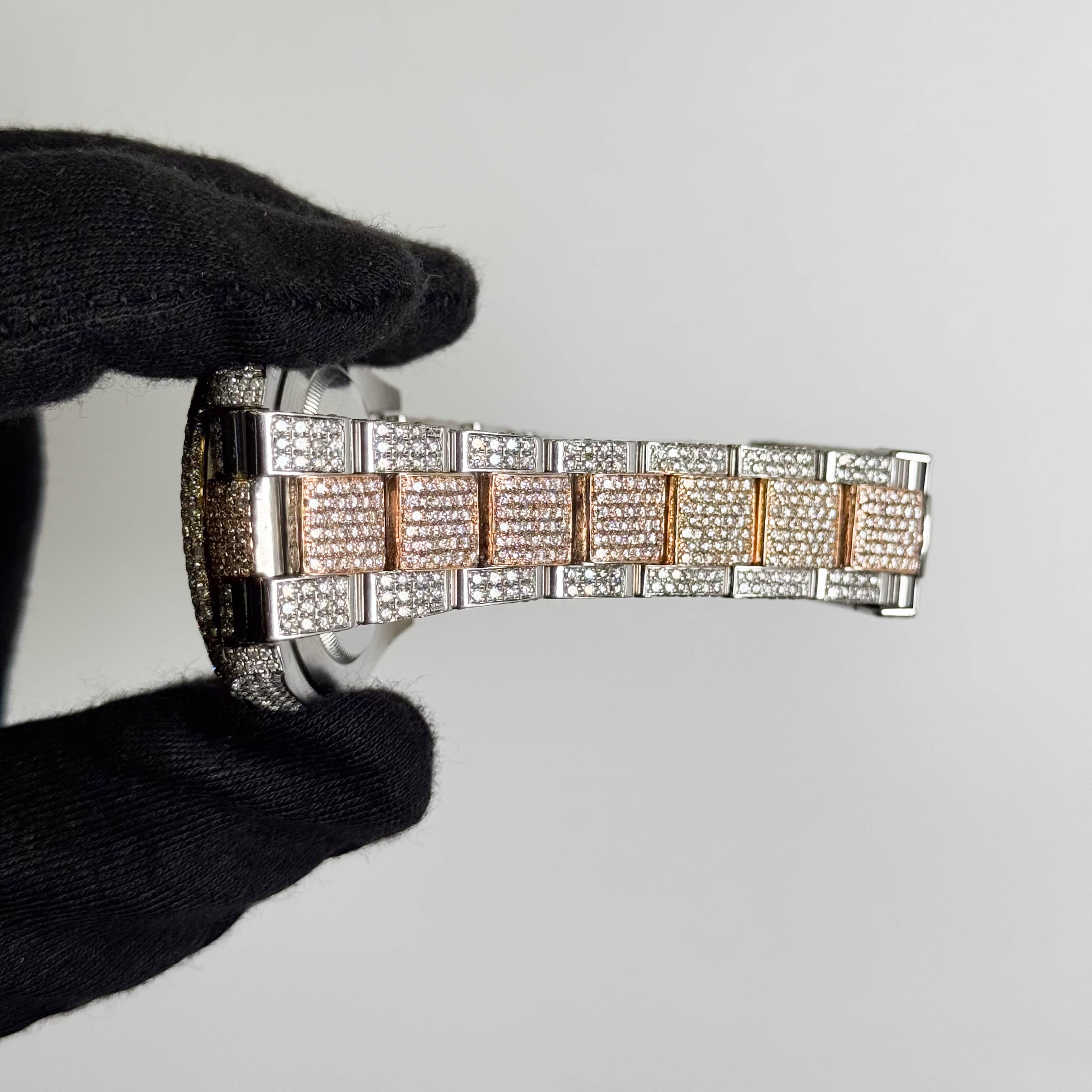 Rolex Datejust 41mm Pave Dial Watch Ref# 116300