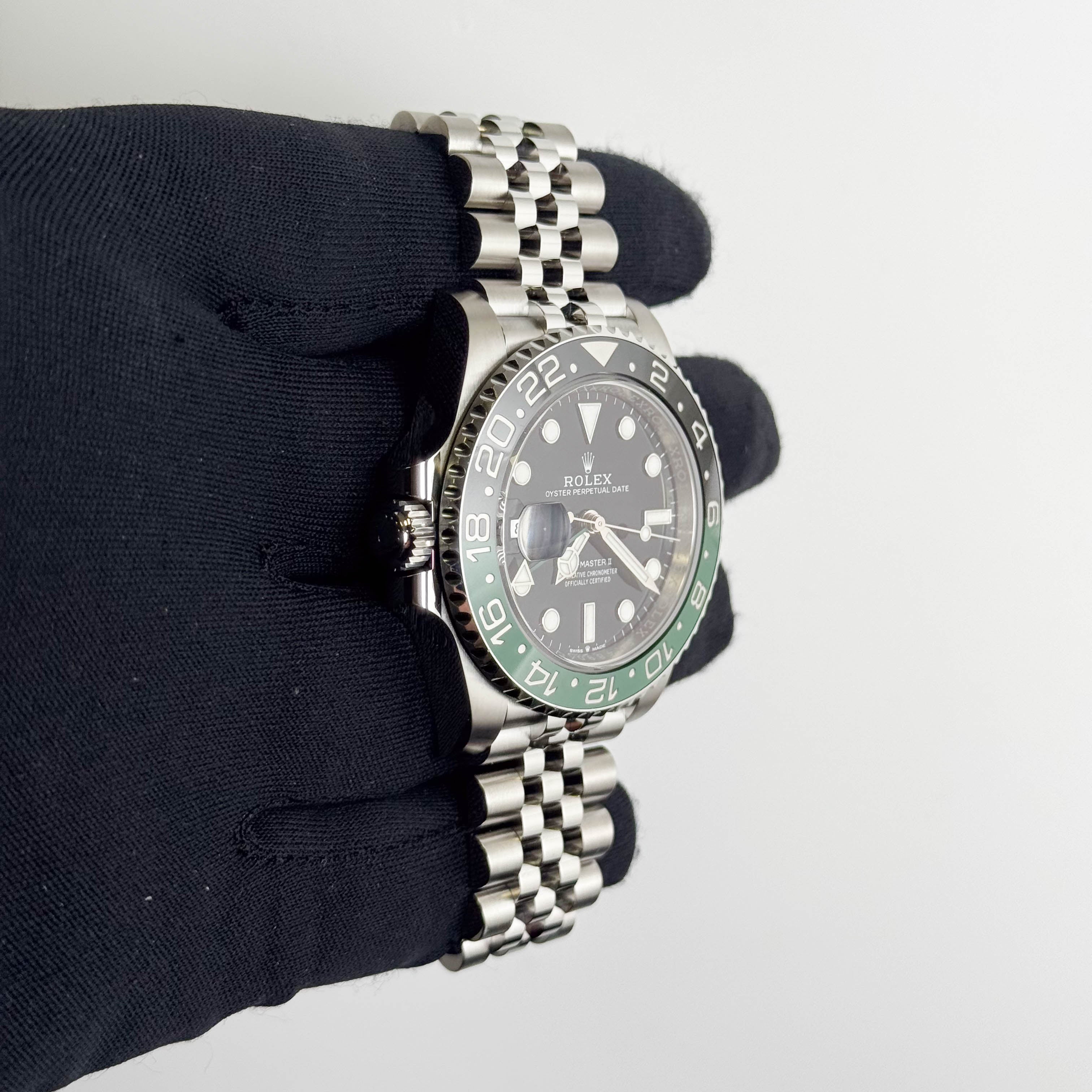 Rolex GMT-Master II 40mm Black Dial Watch Ref# 126720VTNR