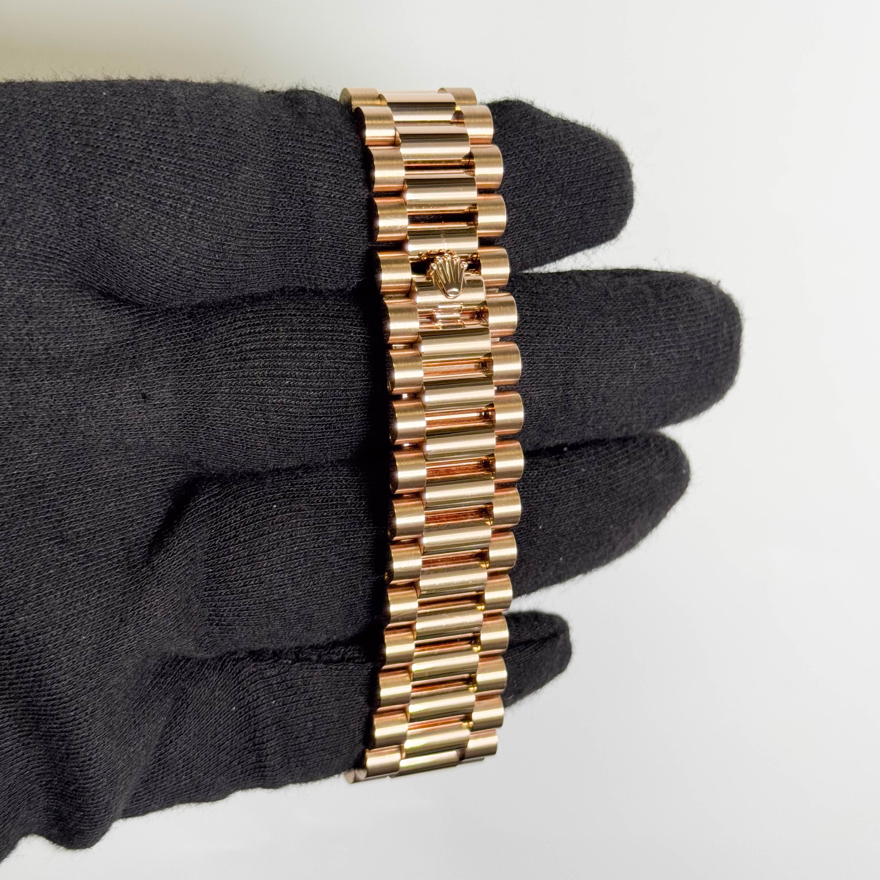 Rolex Day-Date 36mm Pave Dial Watch Ref# 128235