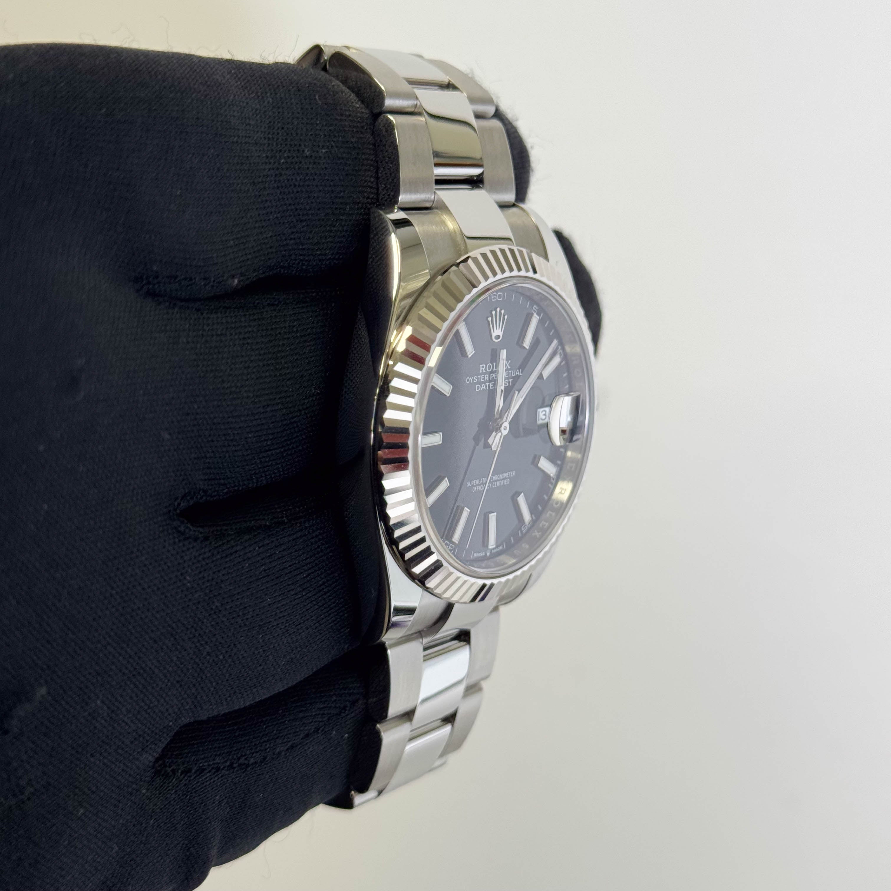 Rolex Datejust 41mm Black Dial Watch Ref# 126334