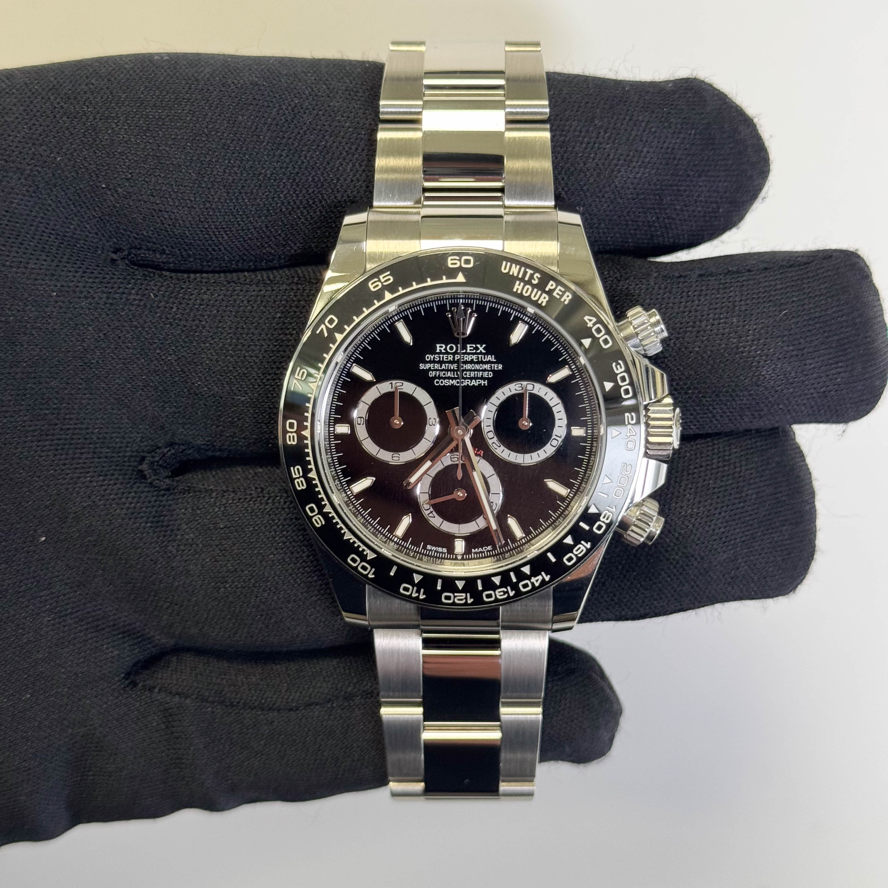 Rolex Daytona 40mm Black Dial Watch Ref# 126500LN