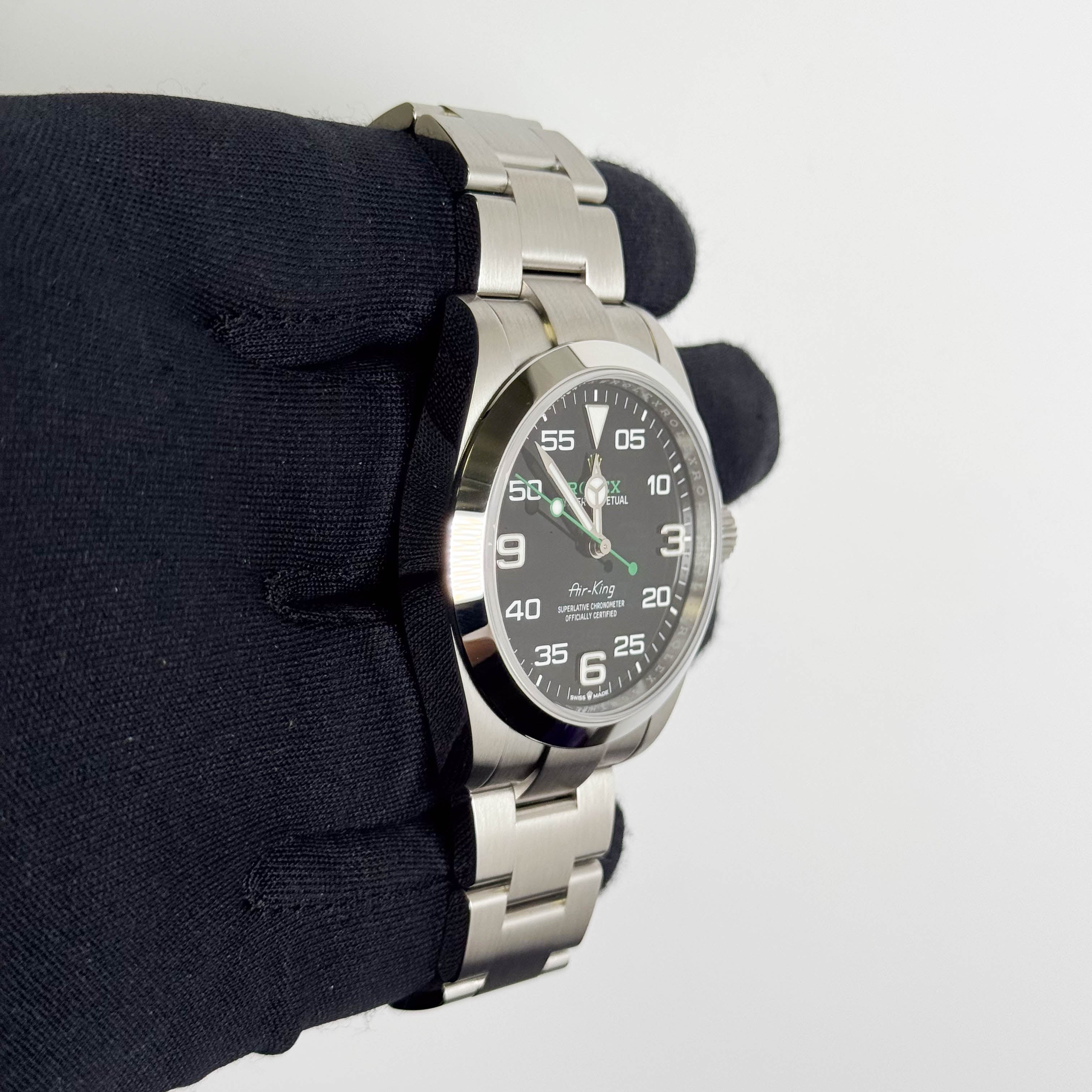 Rolex Air-King 40mm Black Dial Watch Ref# 126900