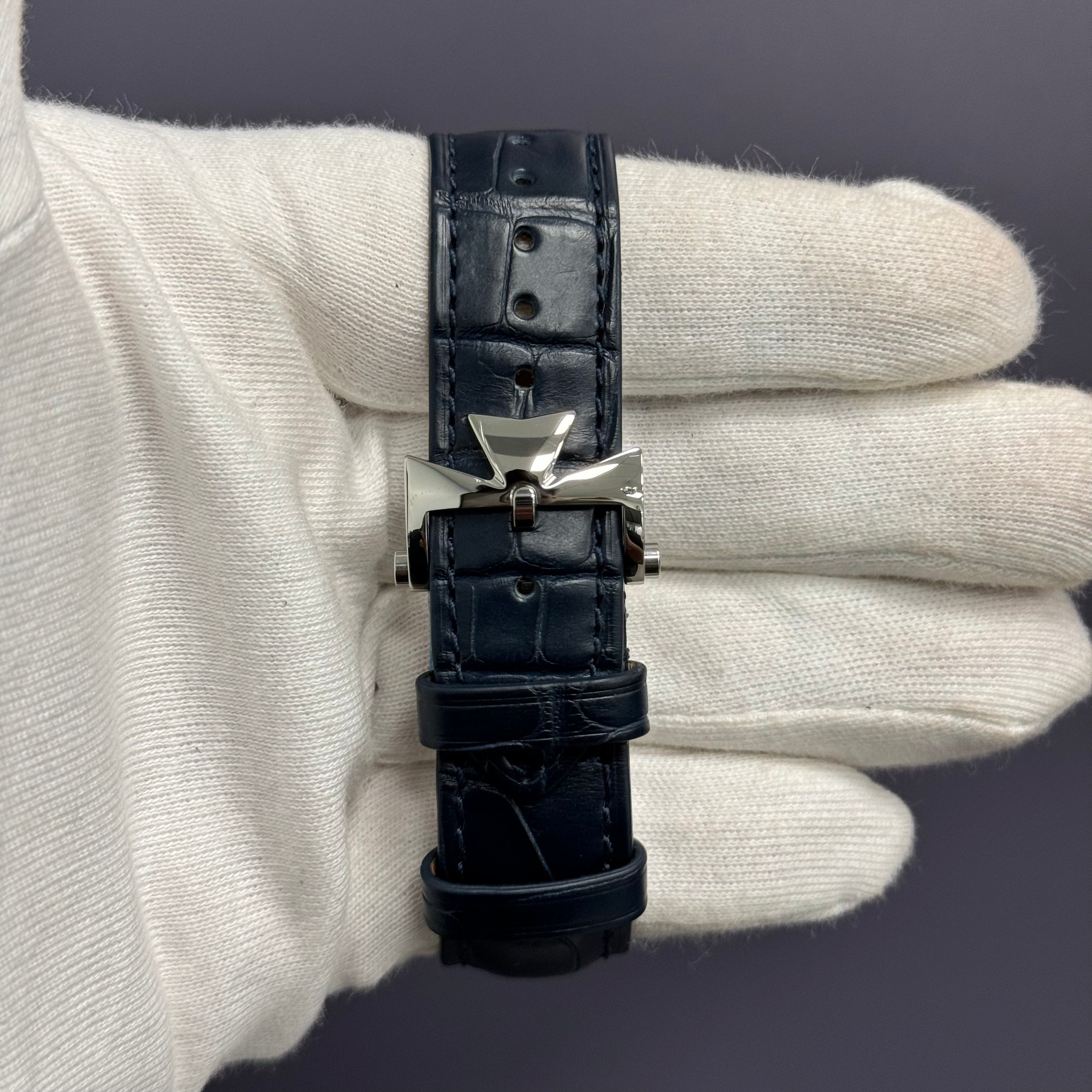 Vacheron Constantin FiftySix 40mm Blue Dial Ref# 4600E/000A-B487 - Happy Jewelers Fine Jewelry Lifetime Warranty