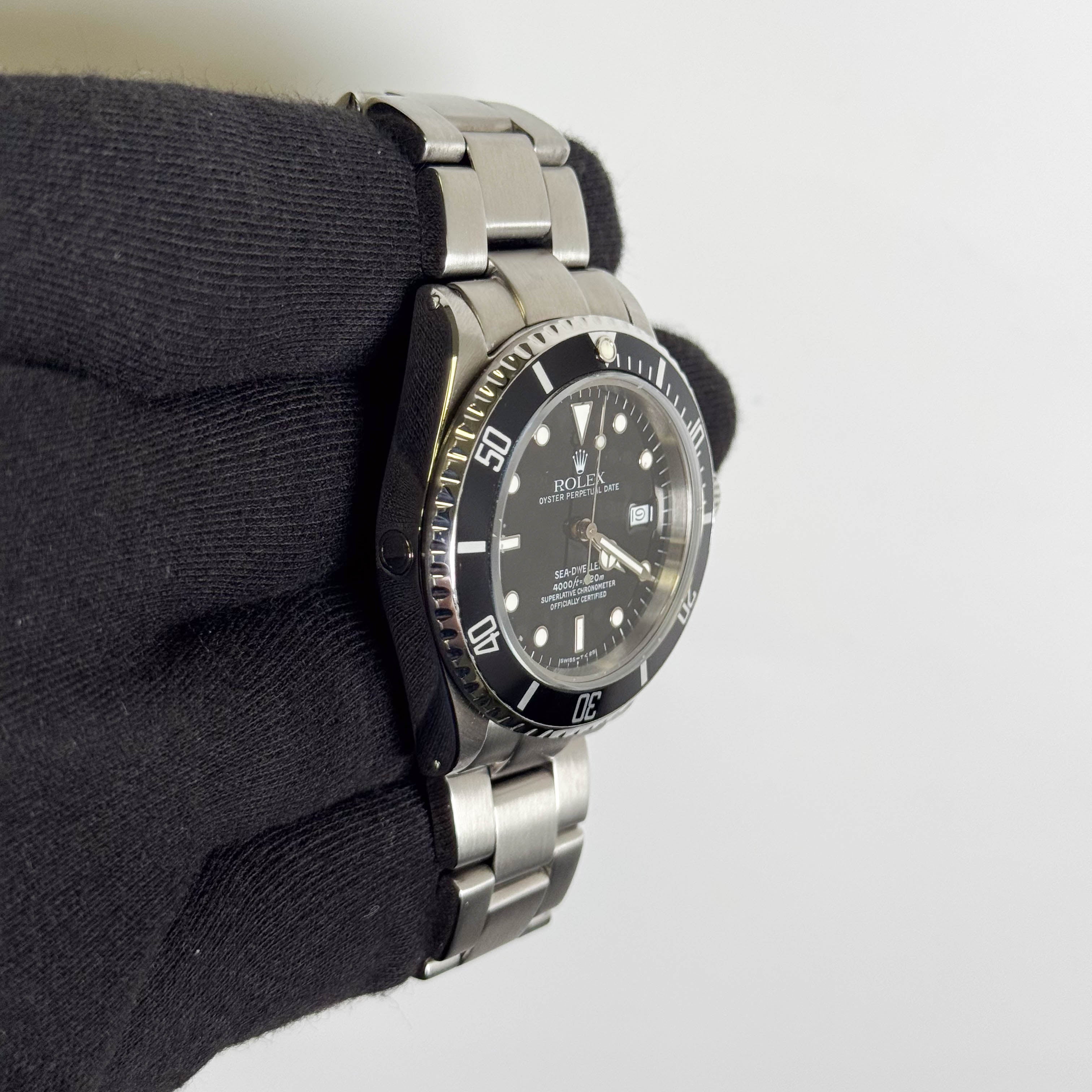 Rolex Sea-Dweller 40mm Black Dial Watch Ref# 16660