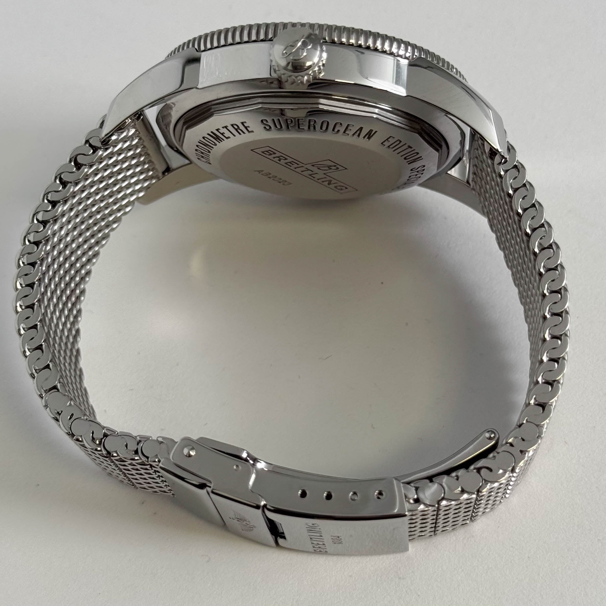 Breitling Superocean 46mm Black Dial Watch Ref# AB2020121B1A1 - Happy Jewelers Fine Jewelry Lifetime Warranty