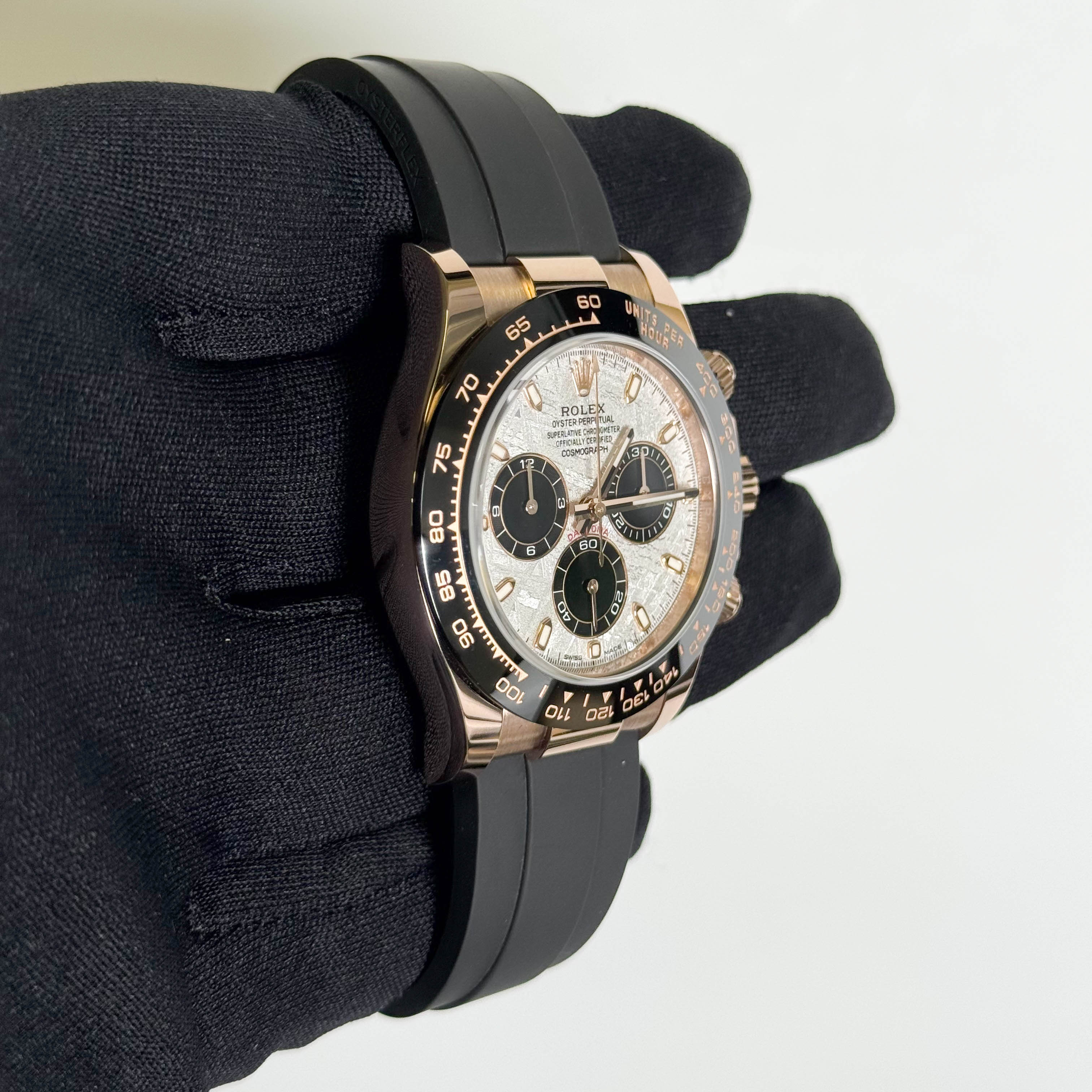 Rolex Daytona 40mm Meteorite Dial Watch Ref# 116515LN - Happy Jewelers Fine Jewelry Lifetime Warranty