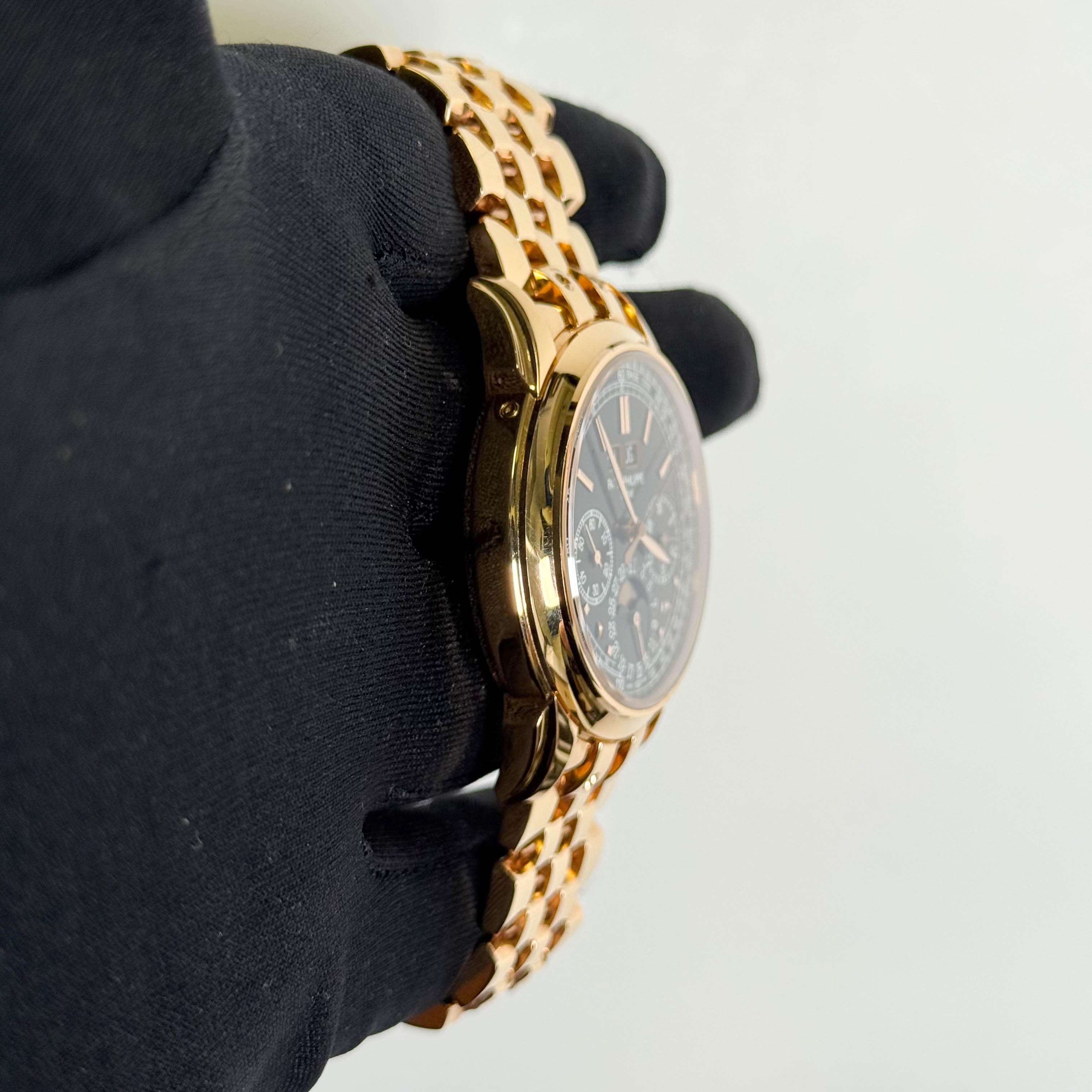 Patek Philippe Perpetual Calendar 41mm Black Dial Watch Ref# 5270/1R-001