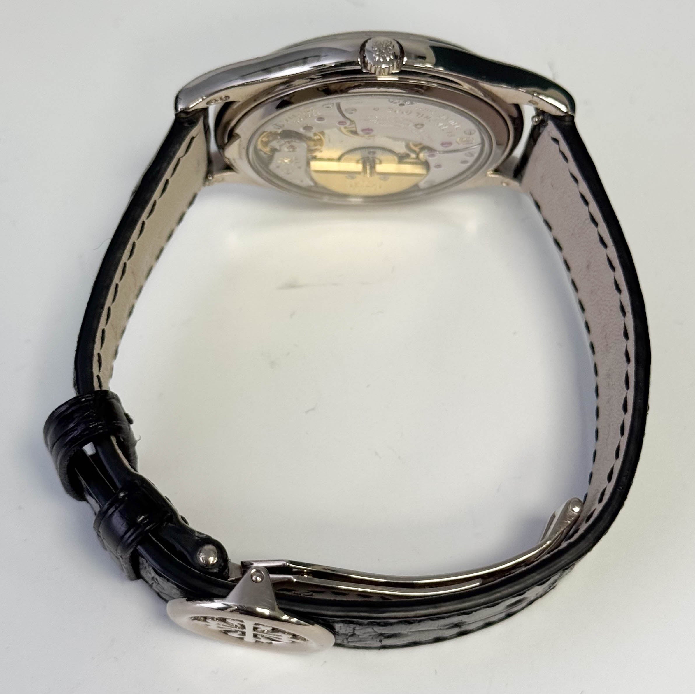 Patek Philippe Perpetual Calender 37mm Ivory Dial Watch Ref# 5140-G