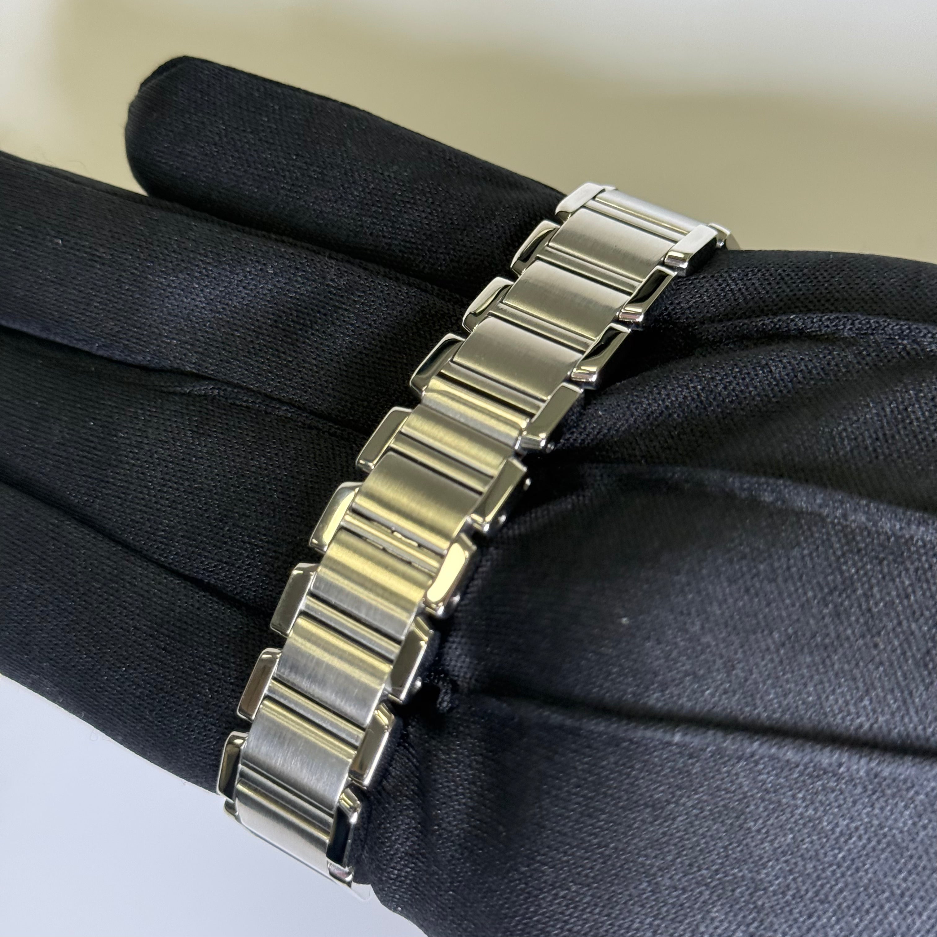 Cartier Tank 20mm Ivory Dial Watch Ref# W51008Q3