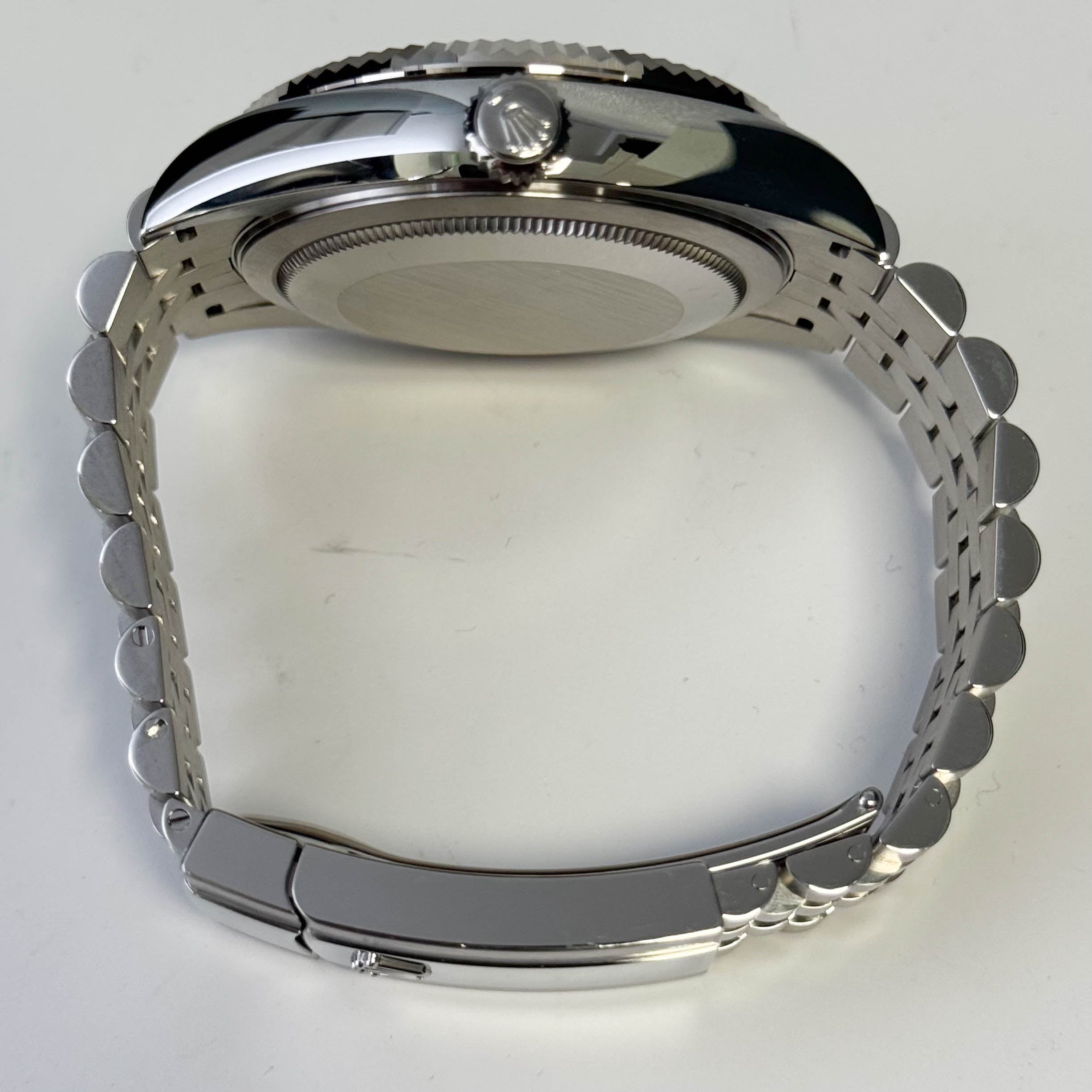 Rolex Sky-Dweller 42mm Green Dial Watch Ref# 336934