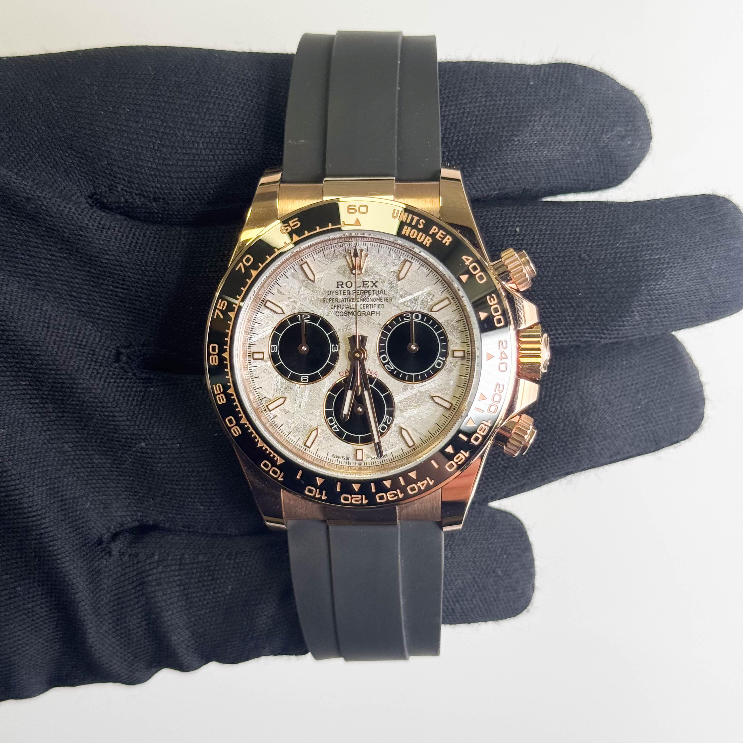 Rolex Daytona 40mm Meteorite Dial Watch Ref# 126515LN
