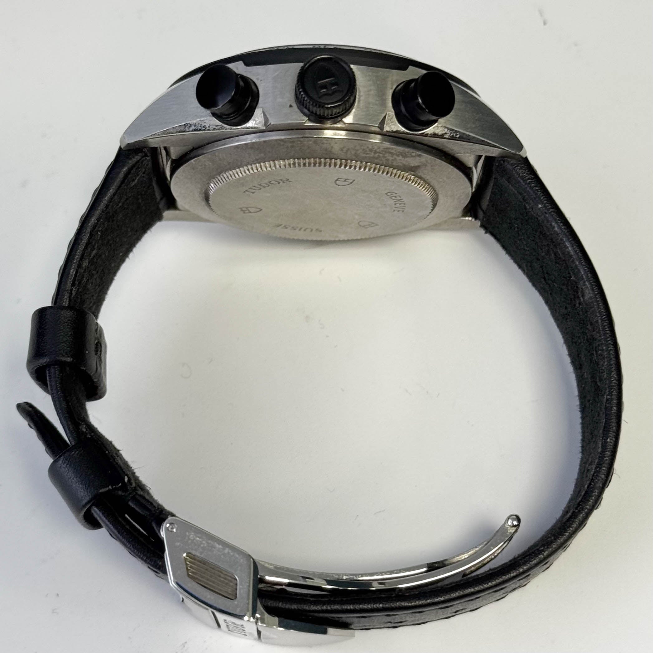 Tudor Fastrider Chronograph 42mm Red Dial Watch Ref# 42010n-0006