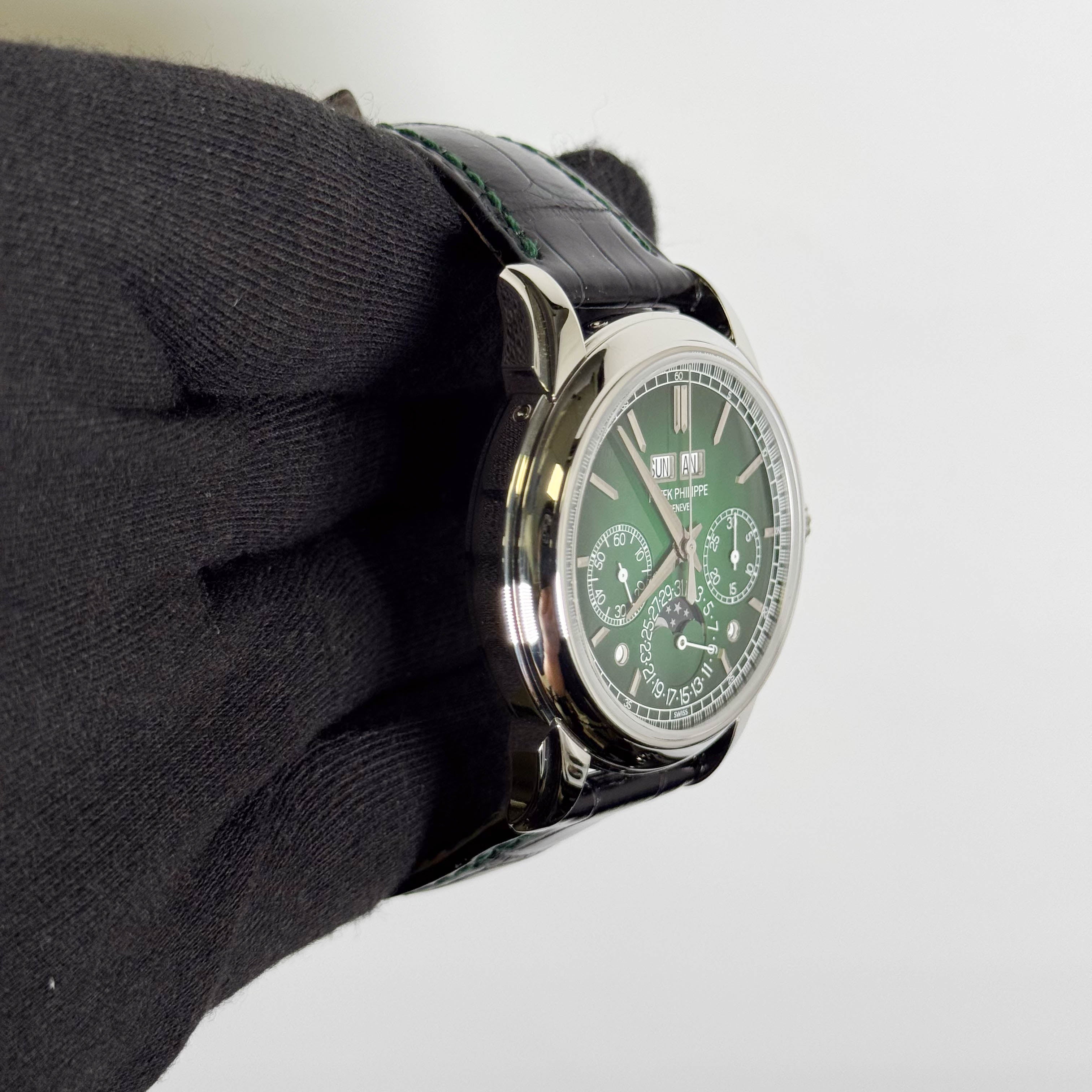 Patek Philippe Grand Complications 41mm Green Dial Watch Ref# 5270P-014
