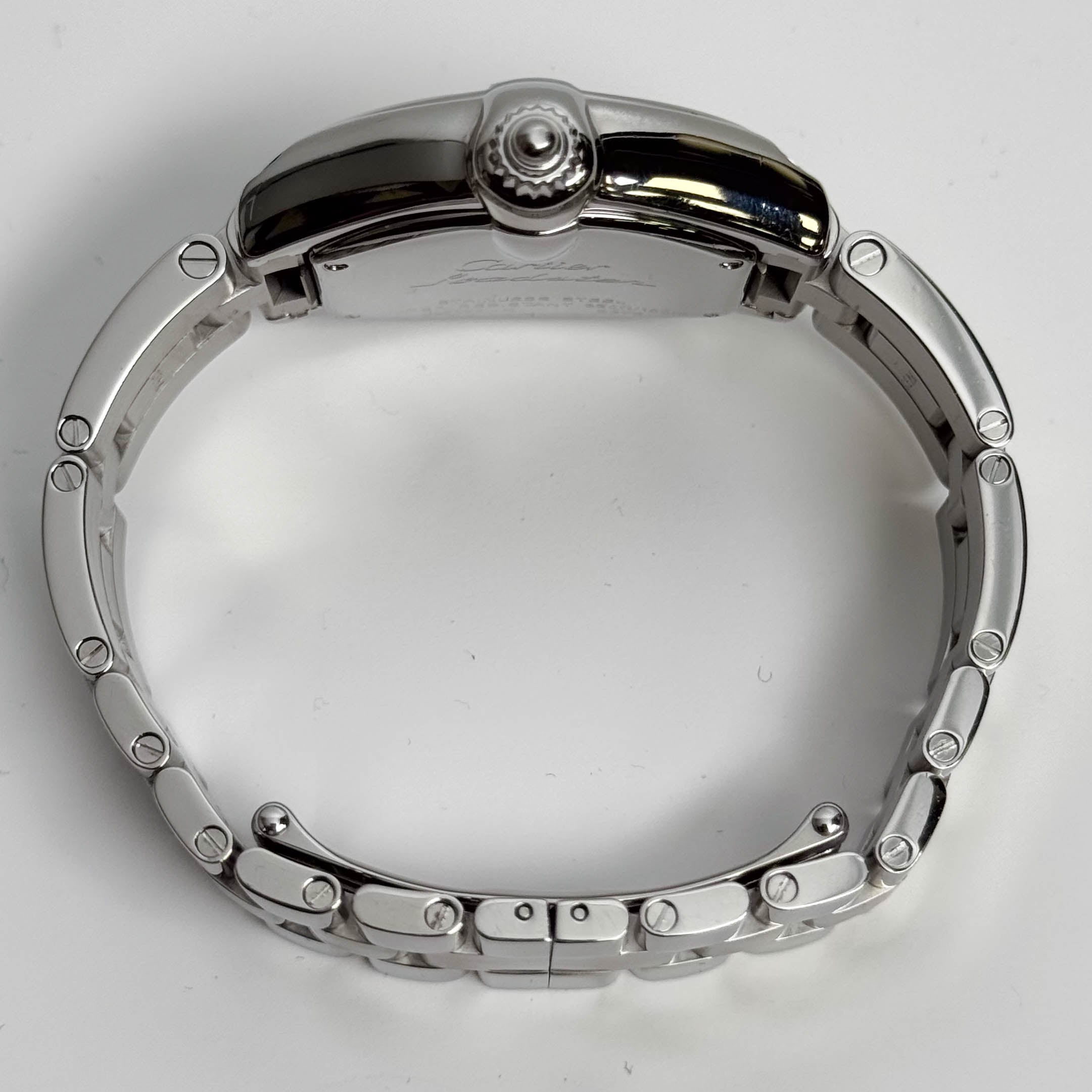 Cartier Roadster 31mm Silver Dial Watch Ref# W62016V3